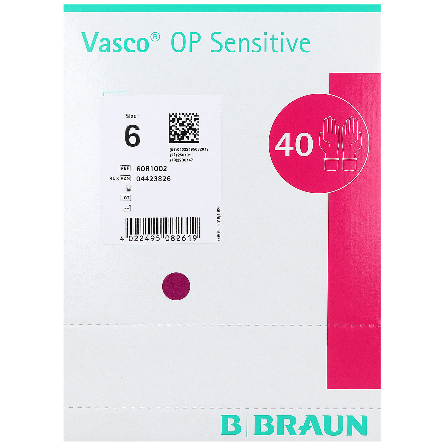 Vasco OP Sensitive, OP-Handschuhe, steril