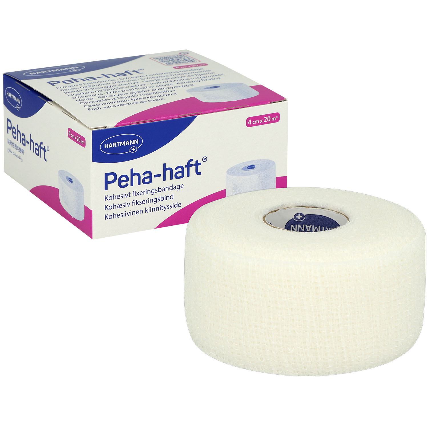 Peha-Haft Fixierbinde 4 cm x 20 m - 1 St.