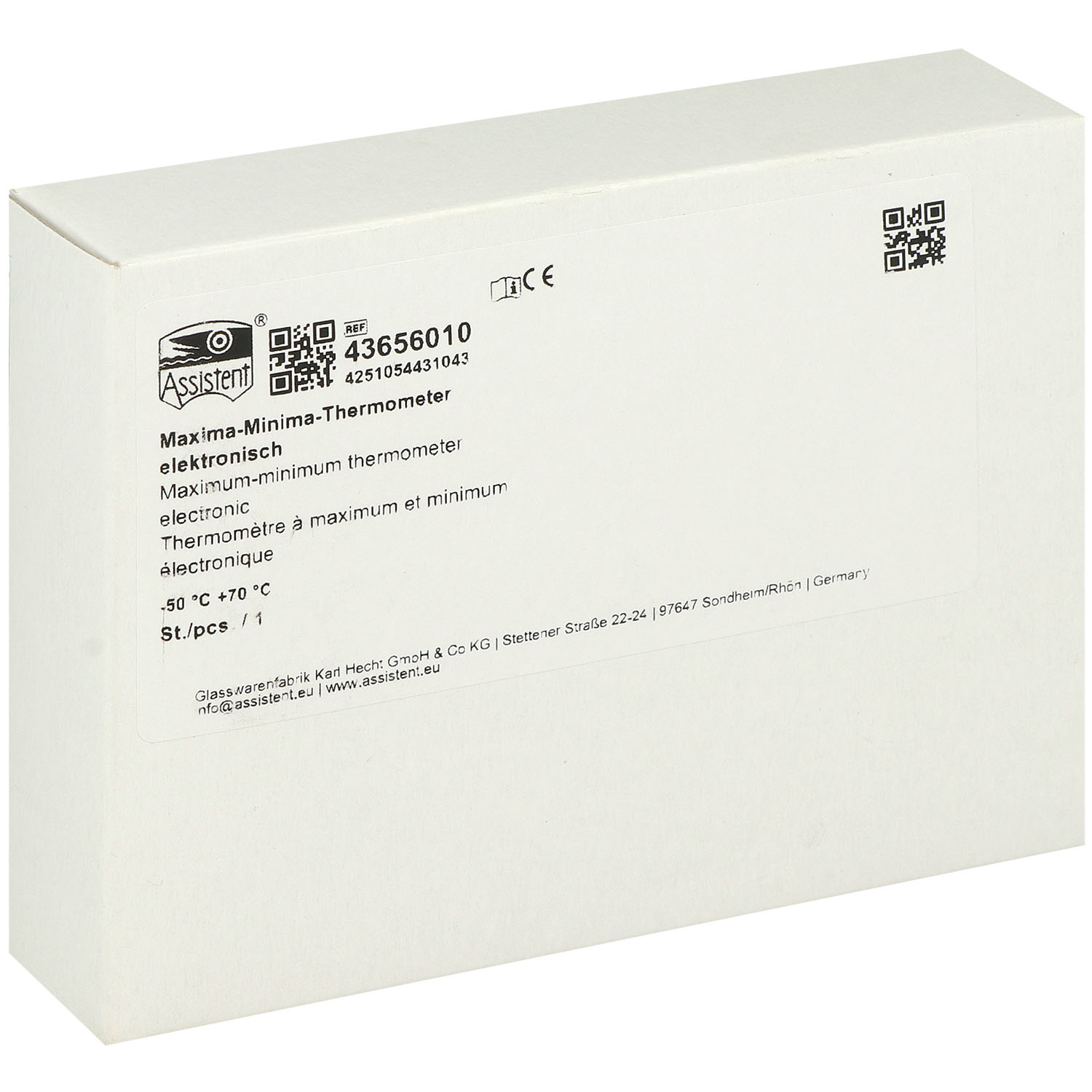 Maxima-Minima-Thermometer elektronisch - 1 St.