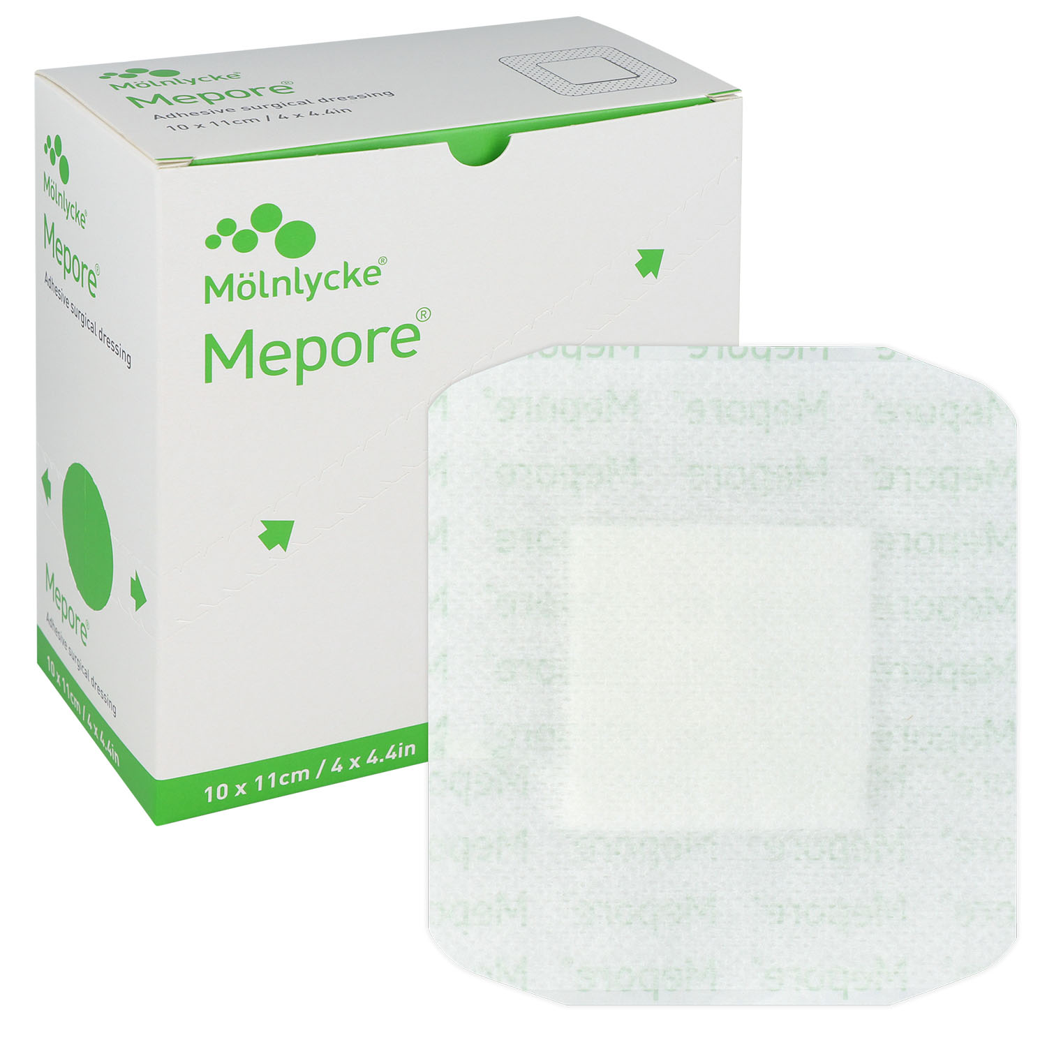 Mepore Wundverband 10 x 11 cm - 40 Stück