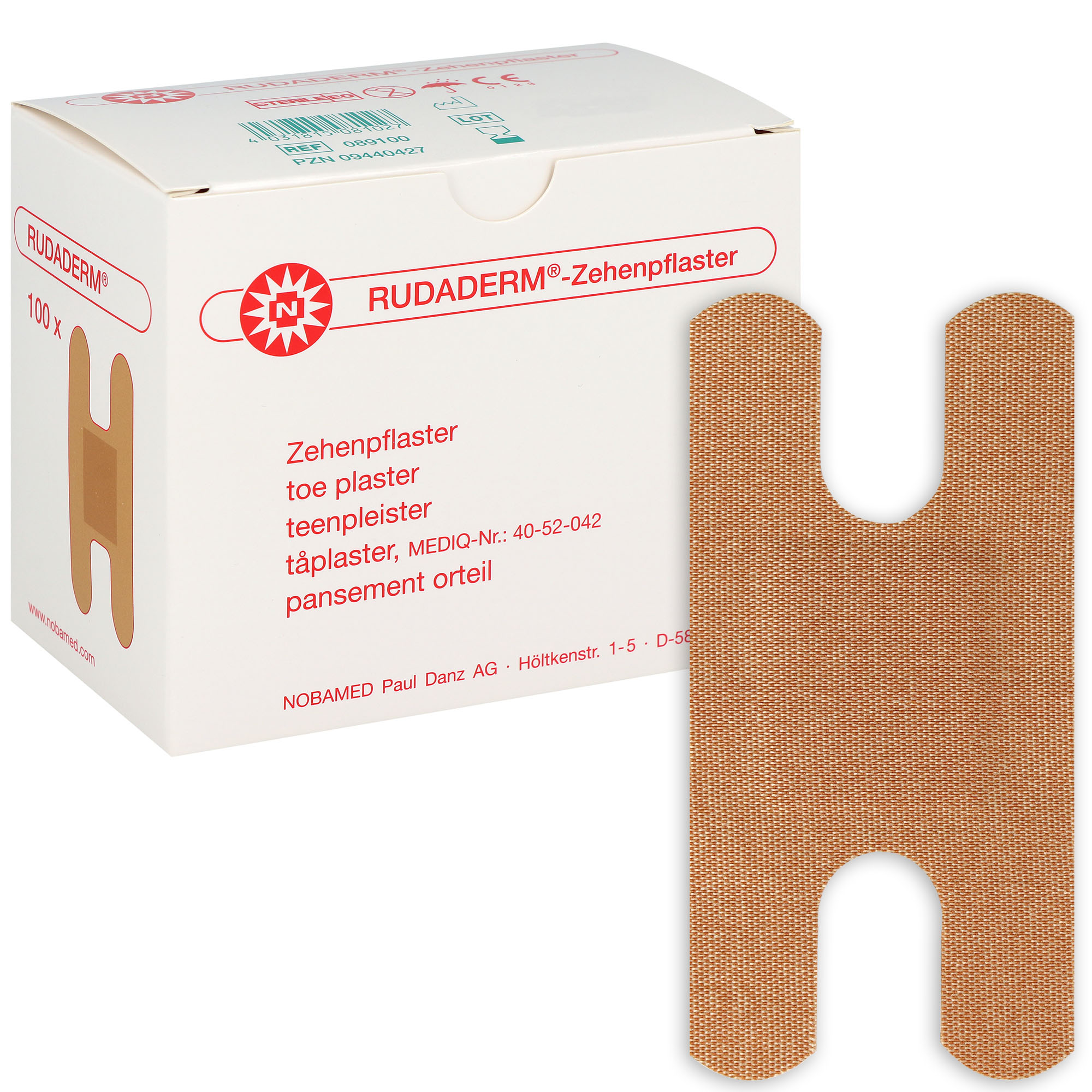Rudaderm Zehenpflaster