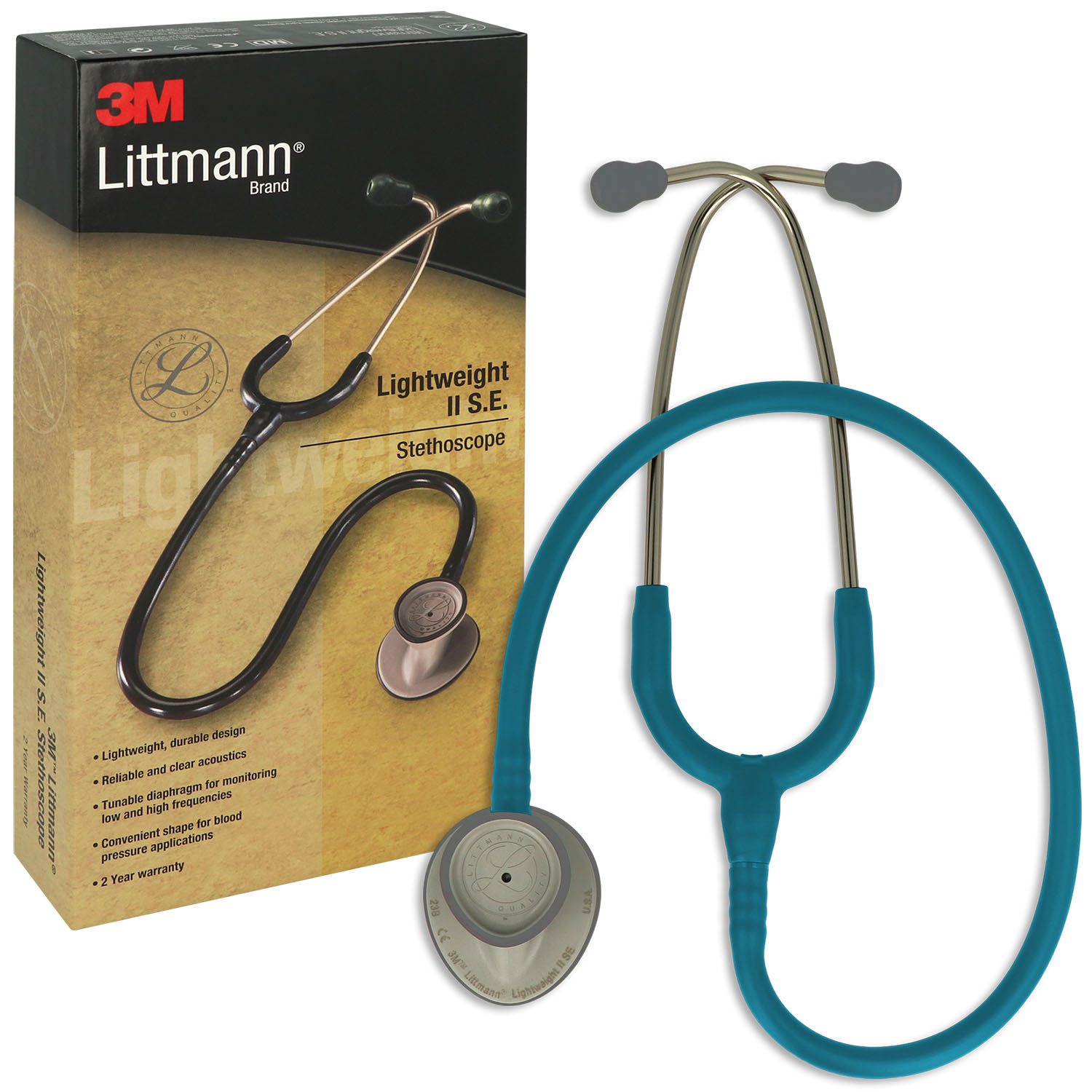 Littmann Lightweight II S.E. Stethoskop karibikblau