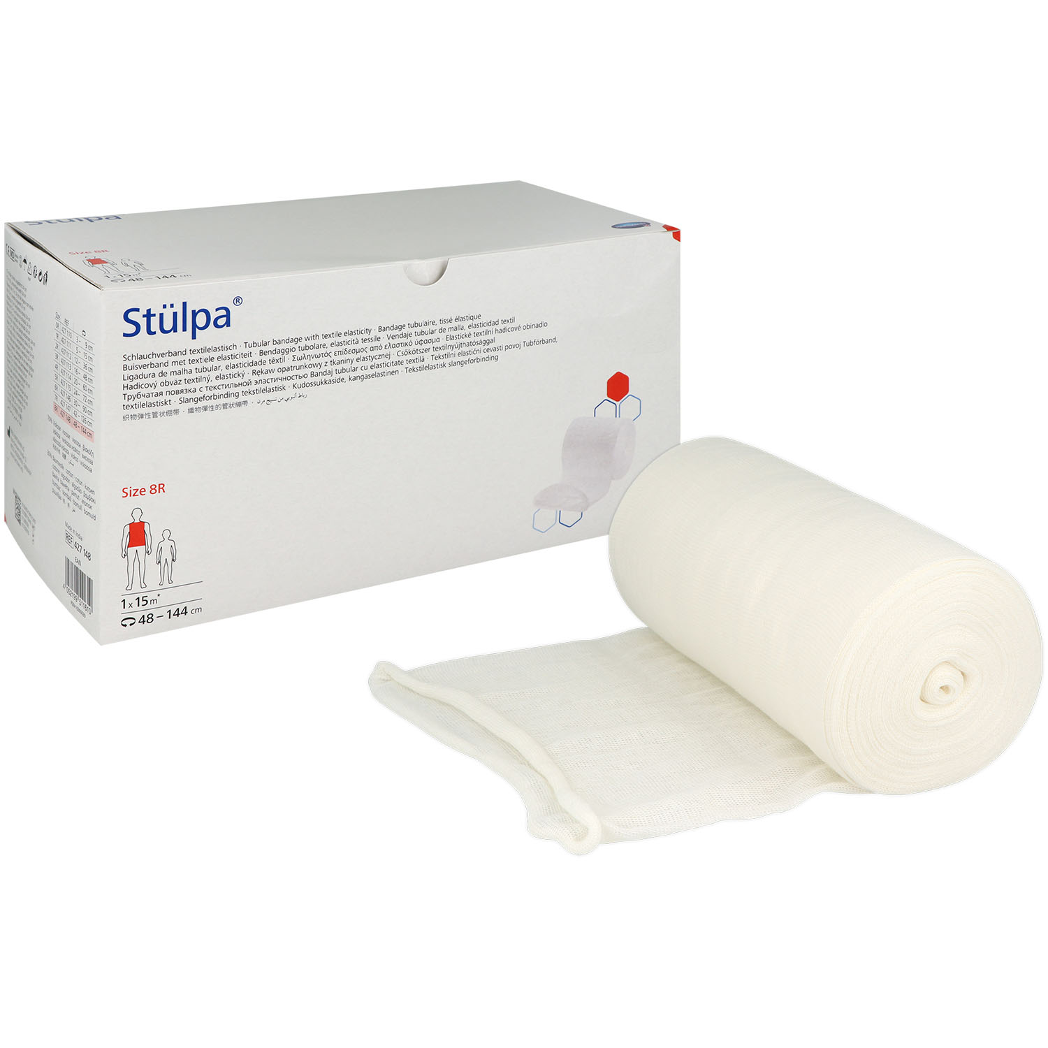 Stülpa Schlauchverband Gr. 8 R - 24 cm x 15 m - 1 Rolle