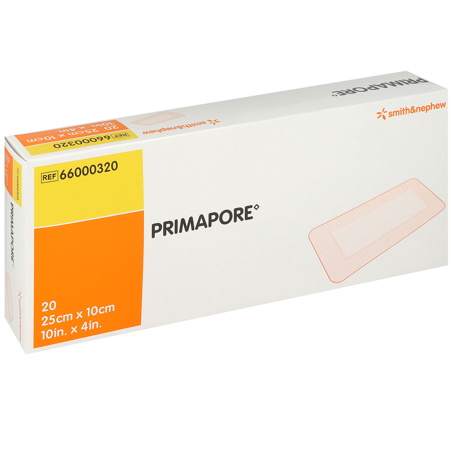 Primapore Wundverband steril 10 x 25 cm - 20 St.
