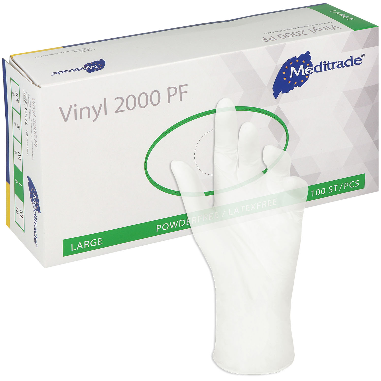 Vinyl 2000 PF Vinylhandschuhe Vinyl 2000 PF Vinylhandschuhe
