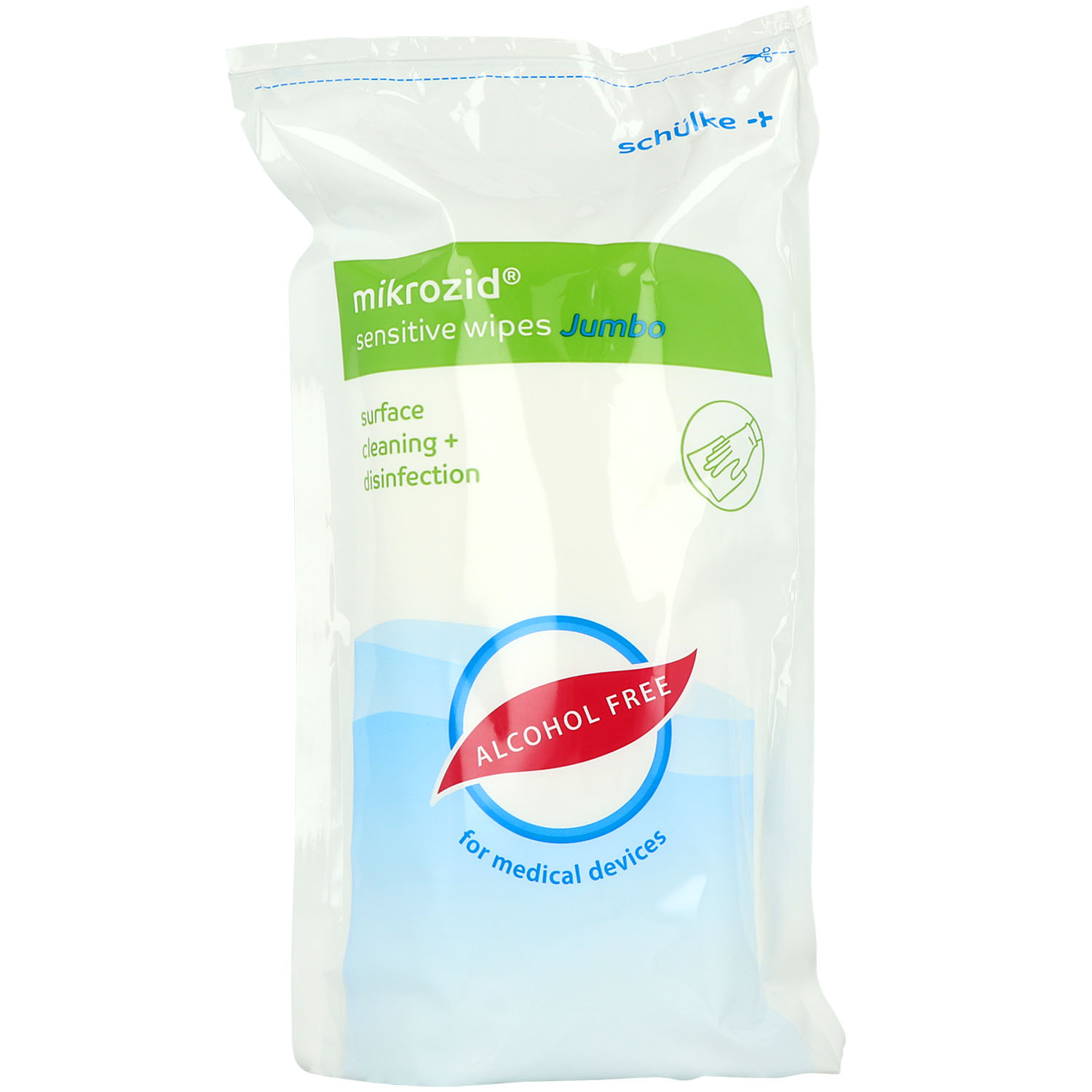 Mikrozid sensitive wipes Jumbo Nachfüllpackung 200 St.