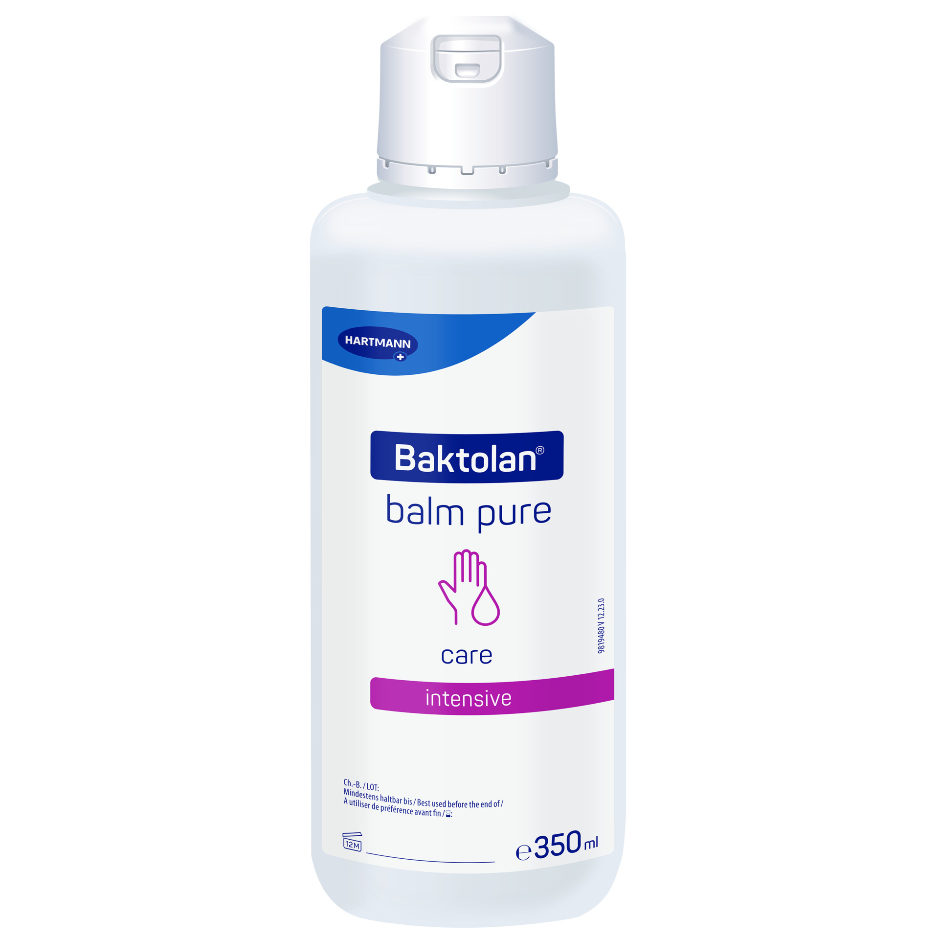 Baktolan balm pure Hautpflegebalsam - 350 ml Flasche