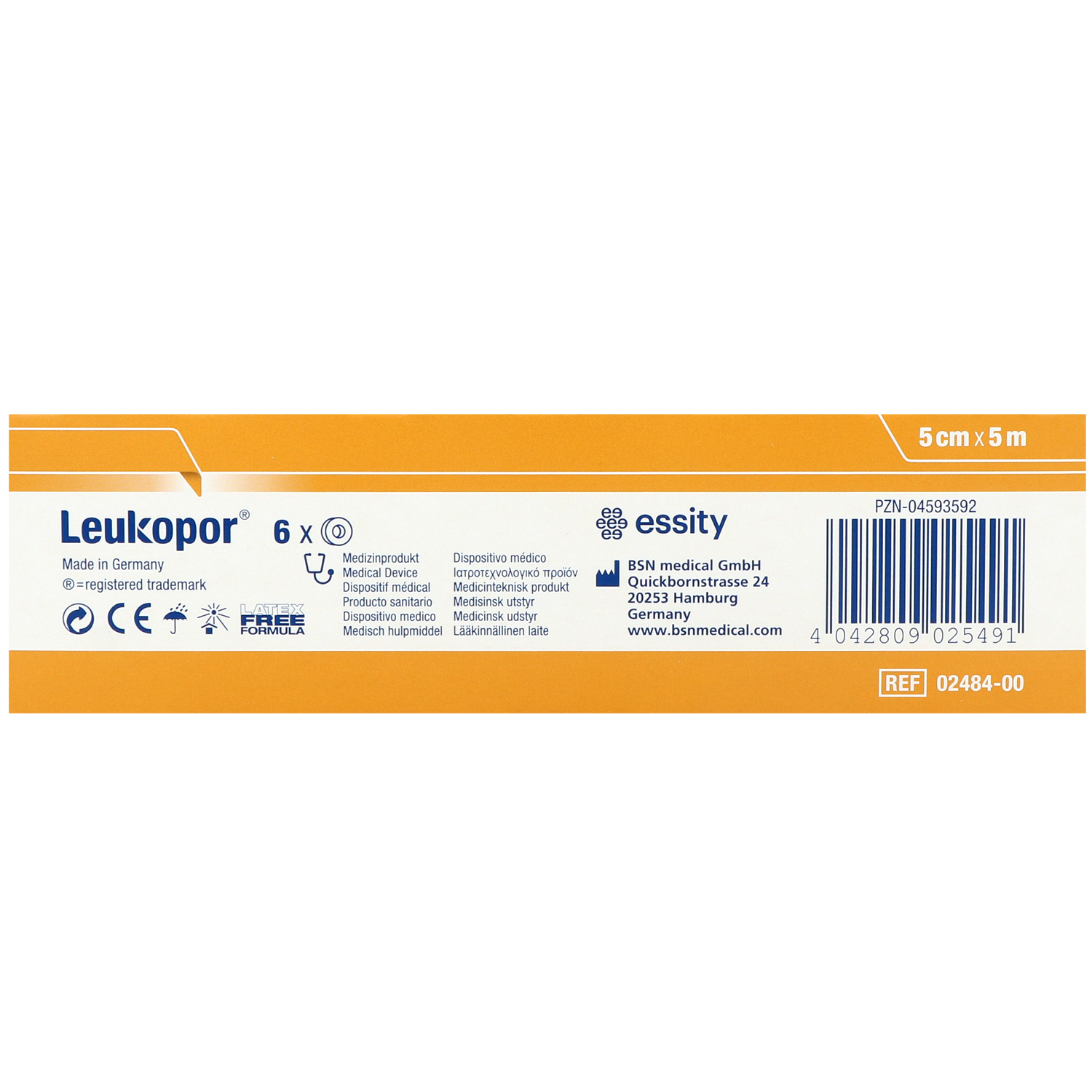 Leukopor - Fixierpflaster für empfindliche Haut, Rollenpflaster Leukopor - Fixierpflaster für empfindliche Haut, Rollenpflaster