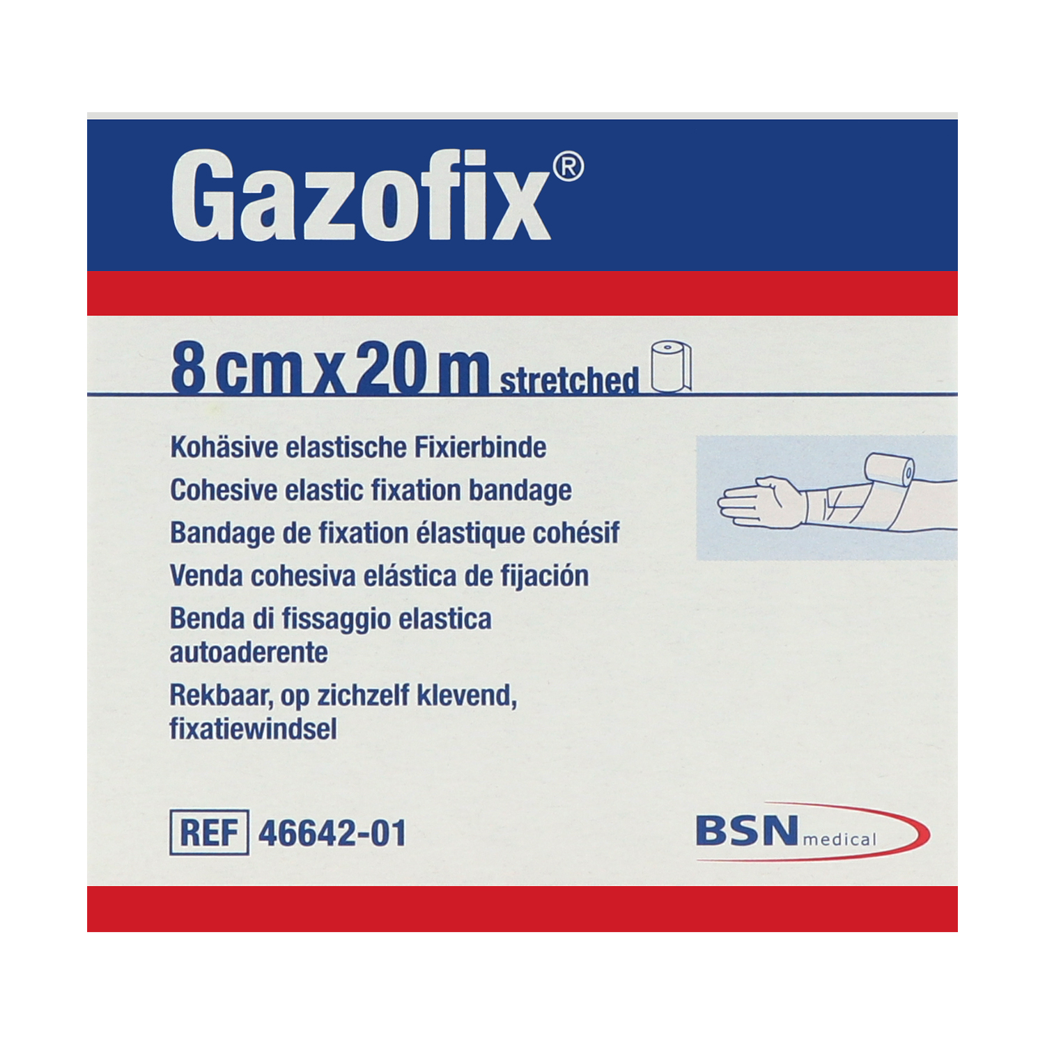 Gazofix Fixierbinde