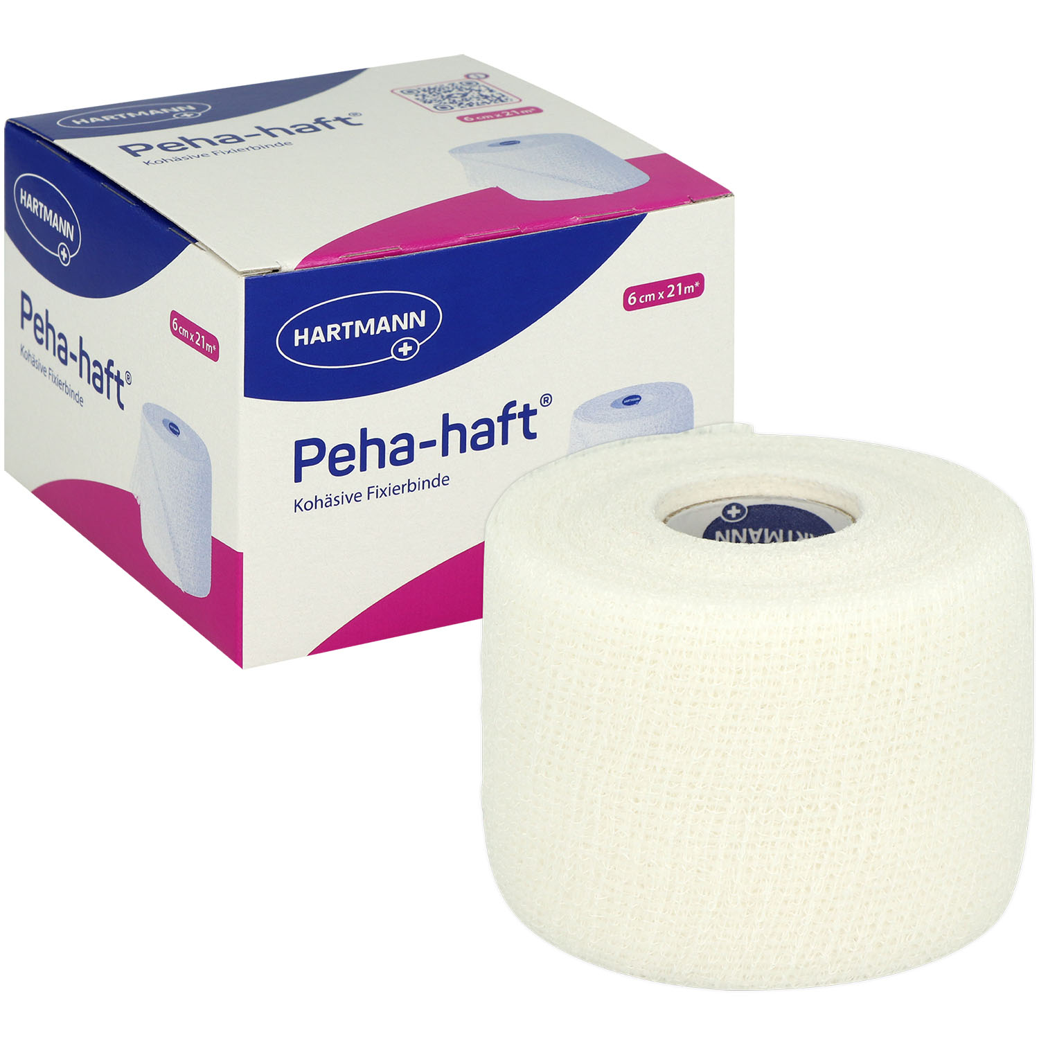 Peha-Haft Fixierbinde weiß latexfrei