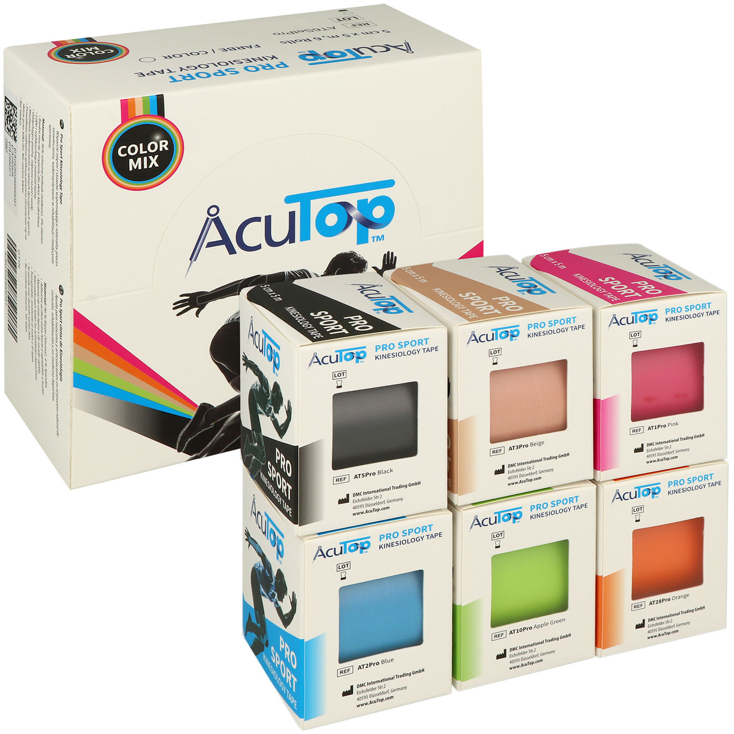 AcuTop Pro Sport Tape 6er Starter Set