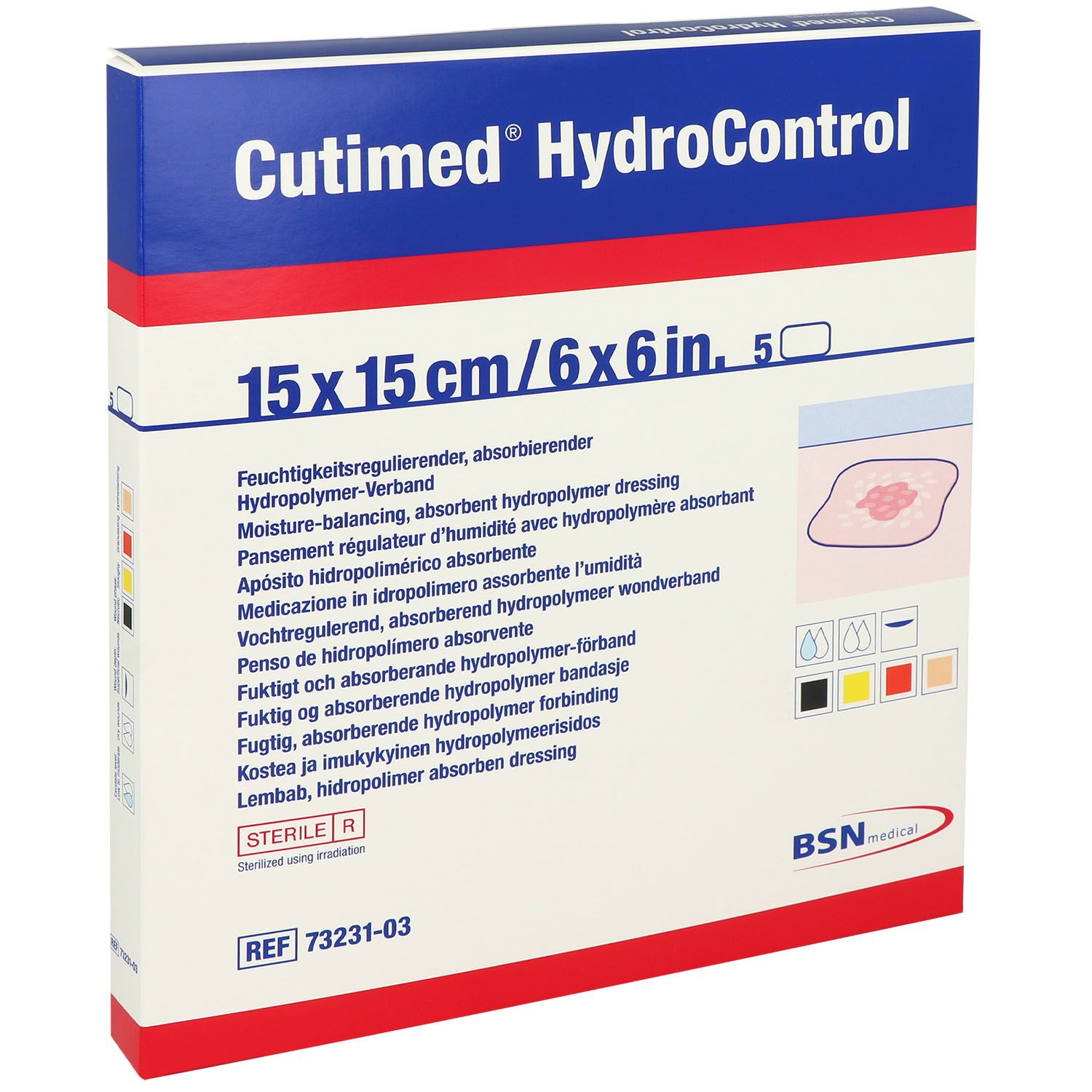Cutimed HydroControl Kompressen