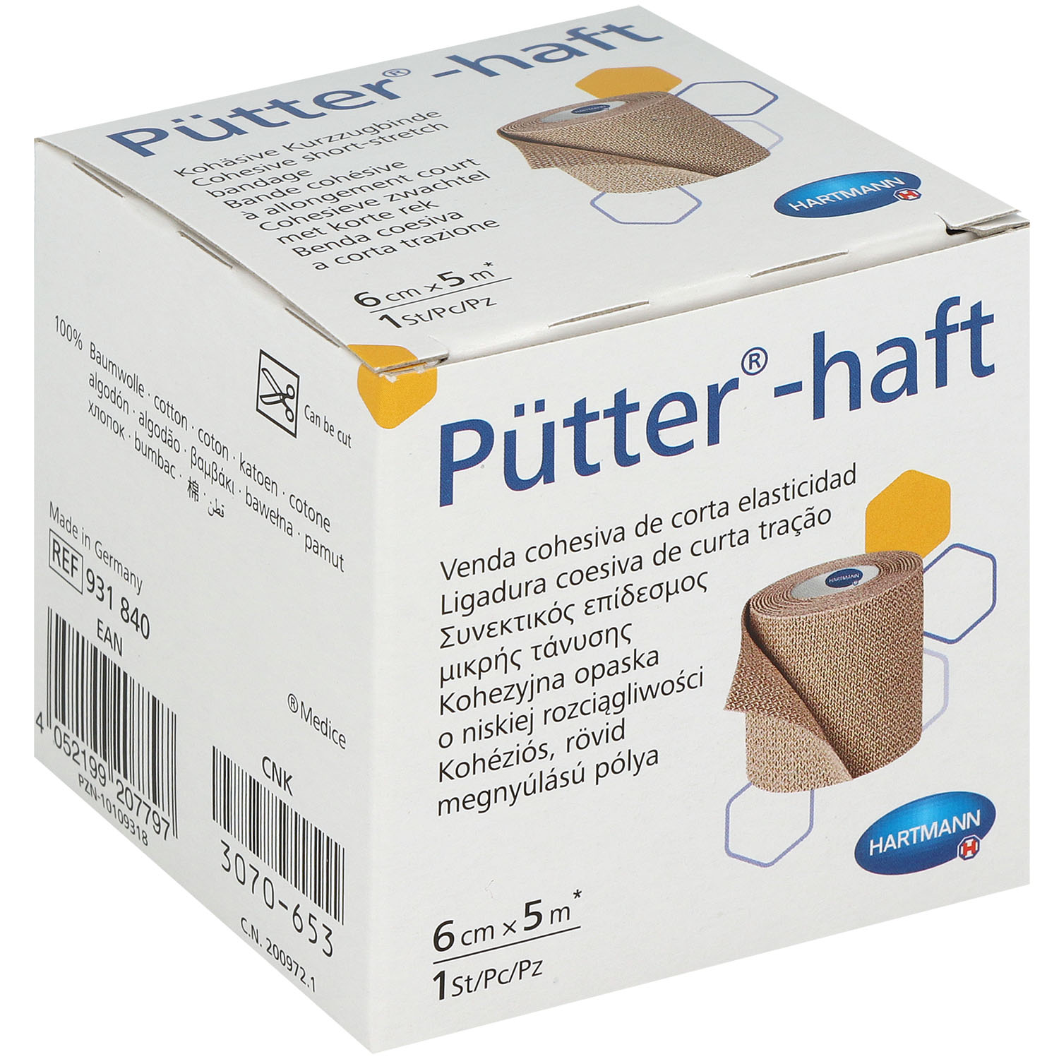 Peha-haft® Kohäsive Fixierbinde 8 cm x 4 m, elastisch 1 Packung = 1 Peha-haft® Kohäsive Fixierbinde 8 cm x 4 m, elastisch 1 Packung = 1