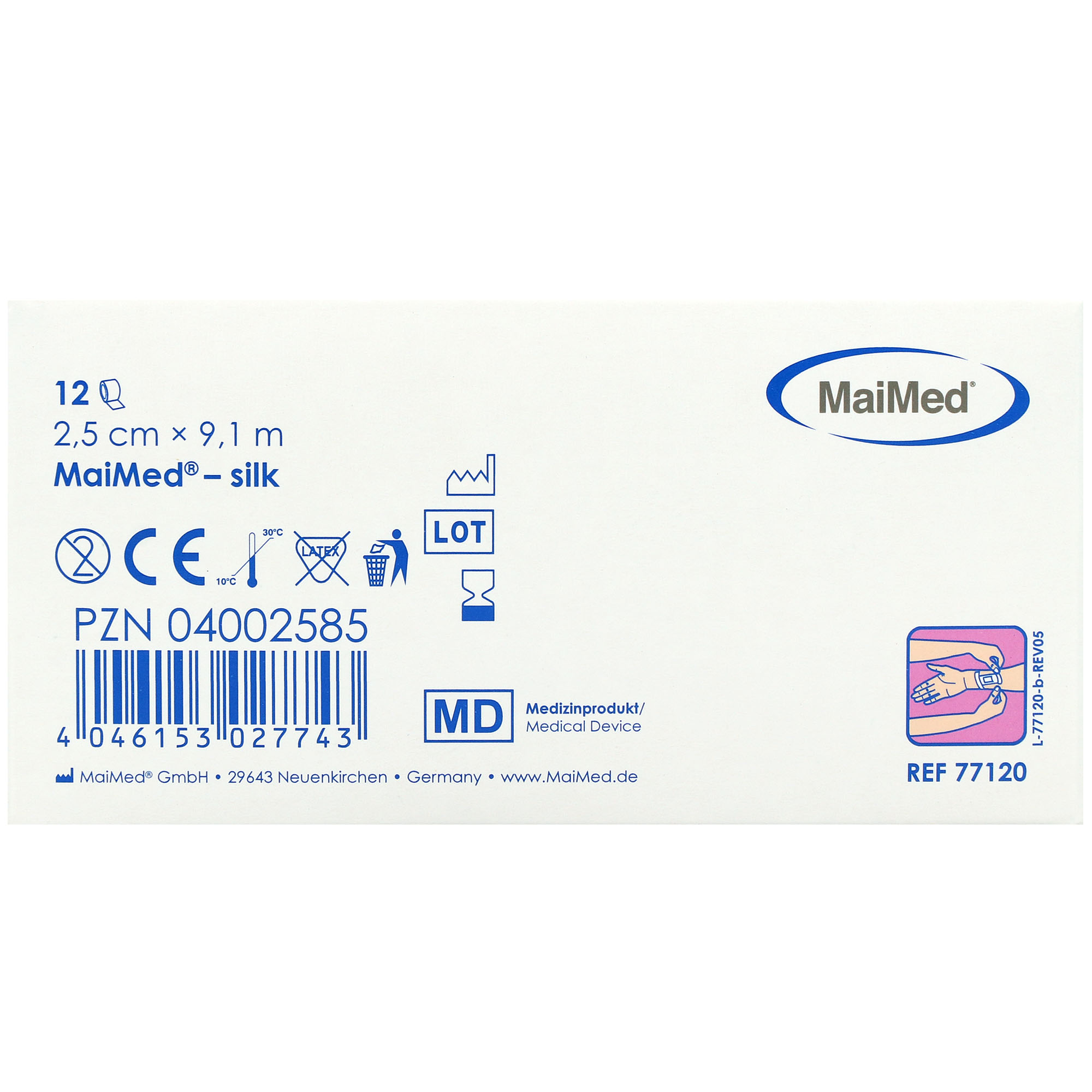 MaiMed-Silk Rollenpflaster
