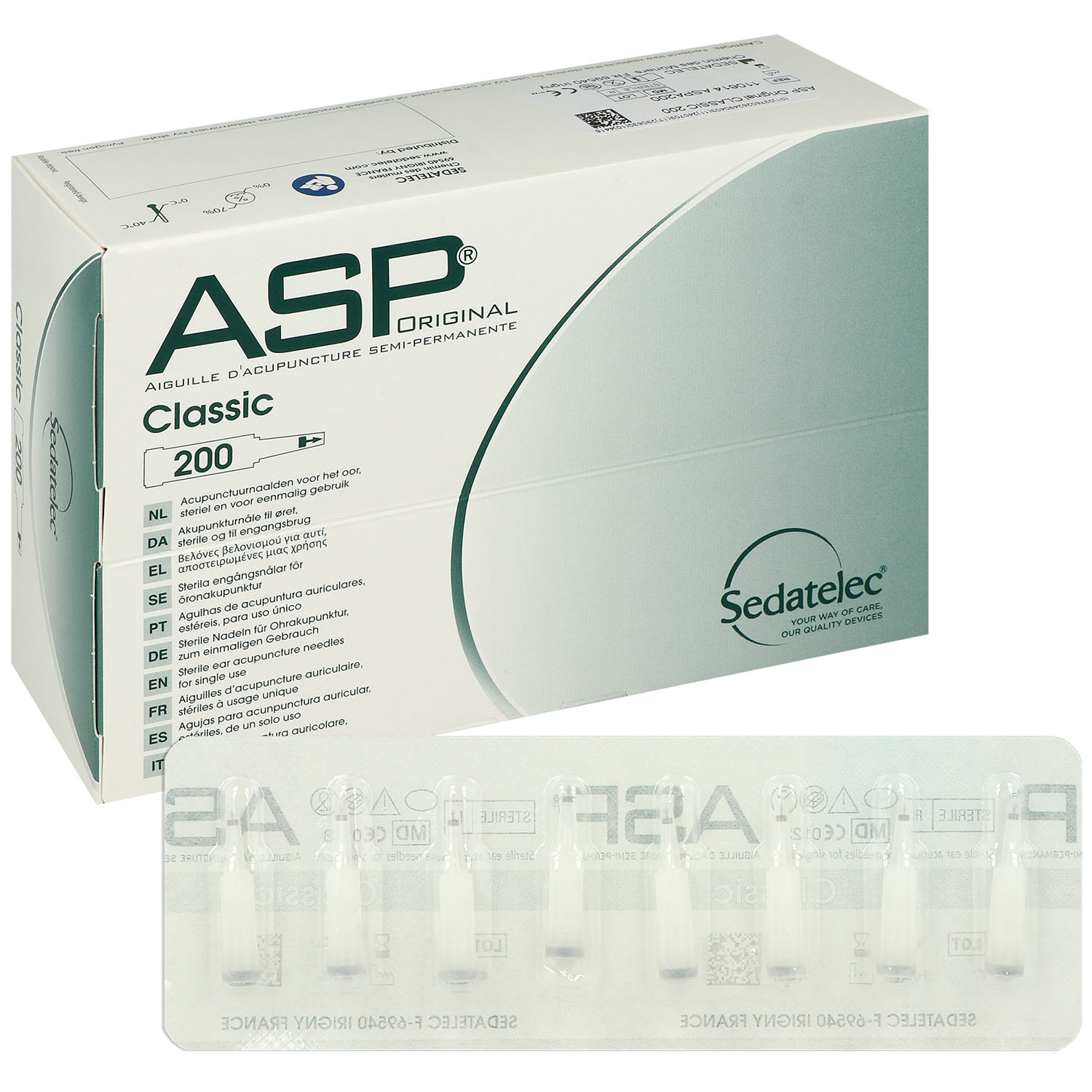 ASP Original Classic Akupunkturnadeln, Dauernadeln