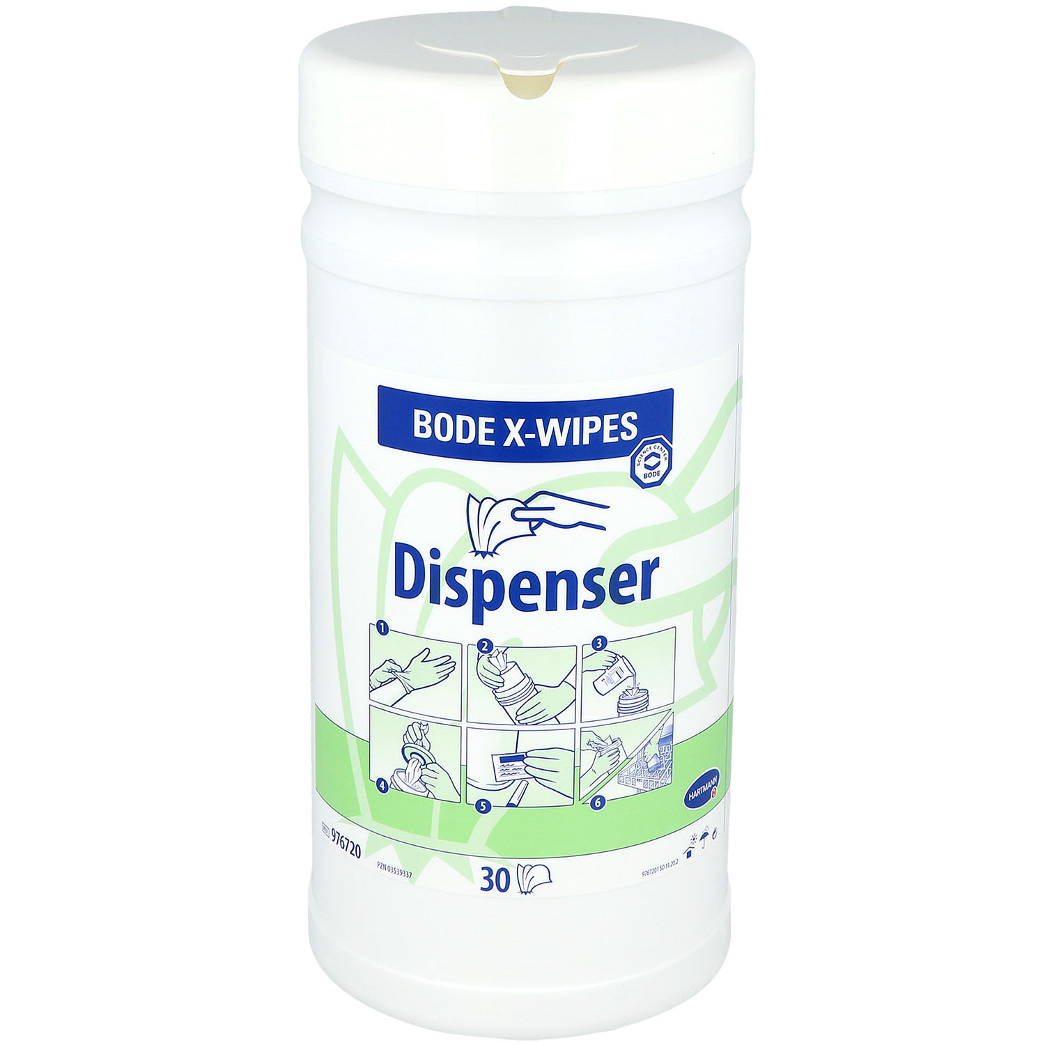 BODE X-Wipes Desinfektionstücher Dose