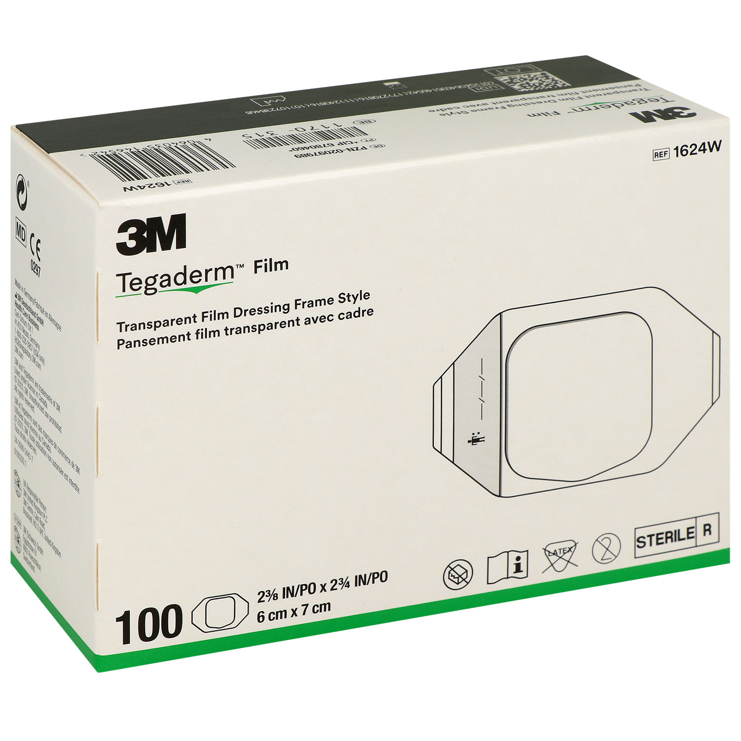 3M Tegaderm Film 6 cm x 7 cm - 100 St.