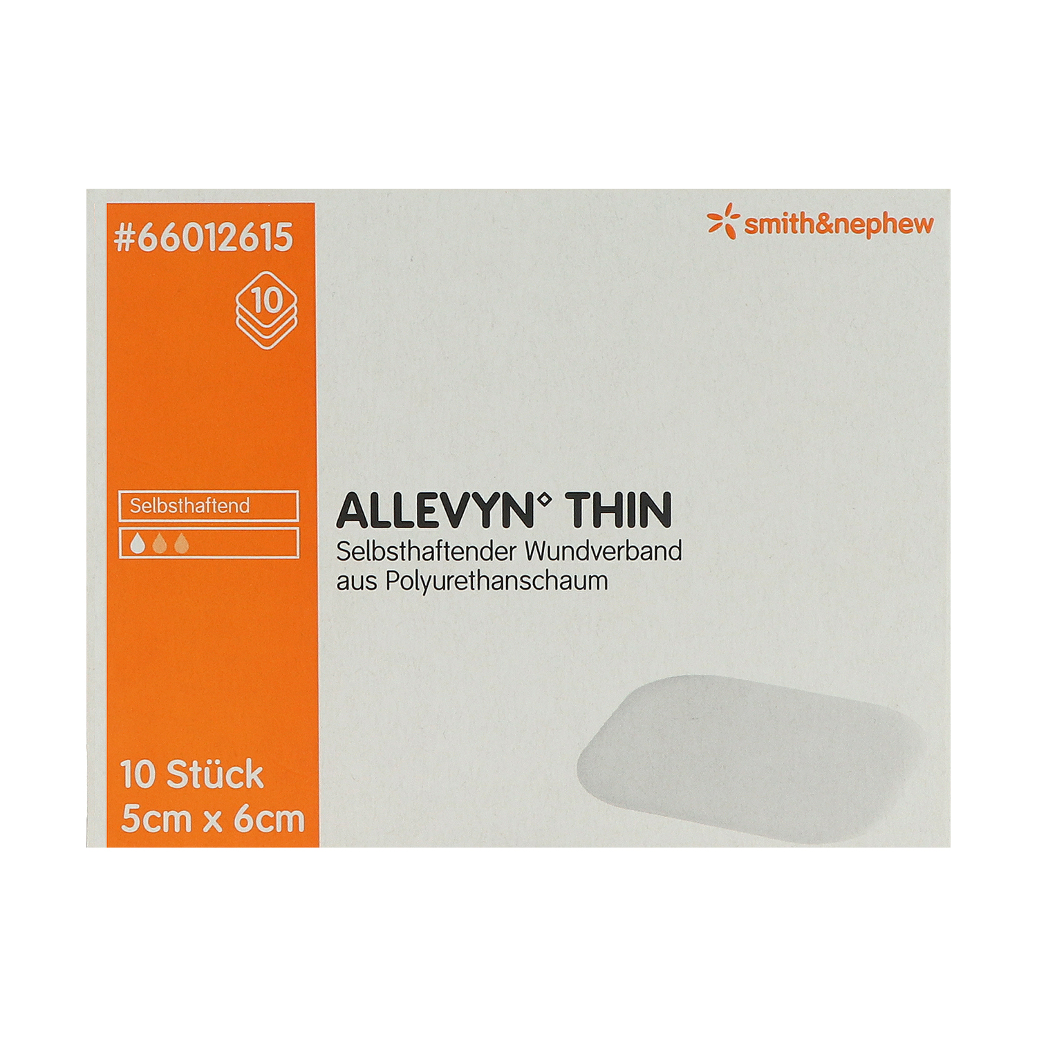 ALLEVYN Thin, Schaumverband mit extra dünner Wundauflage