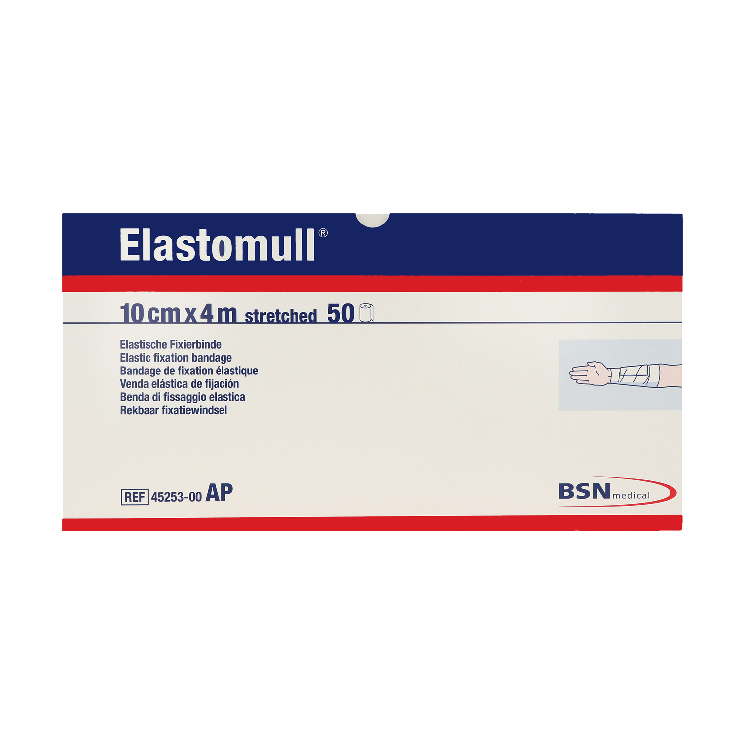 Elastomull elastische Fixierbinden