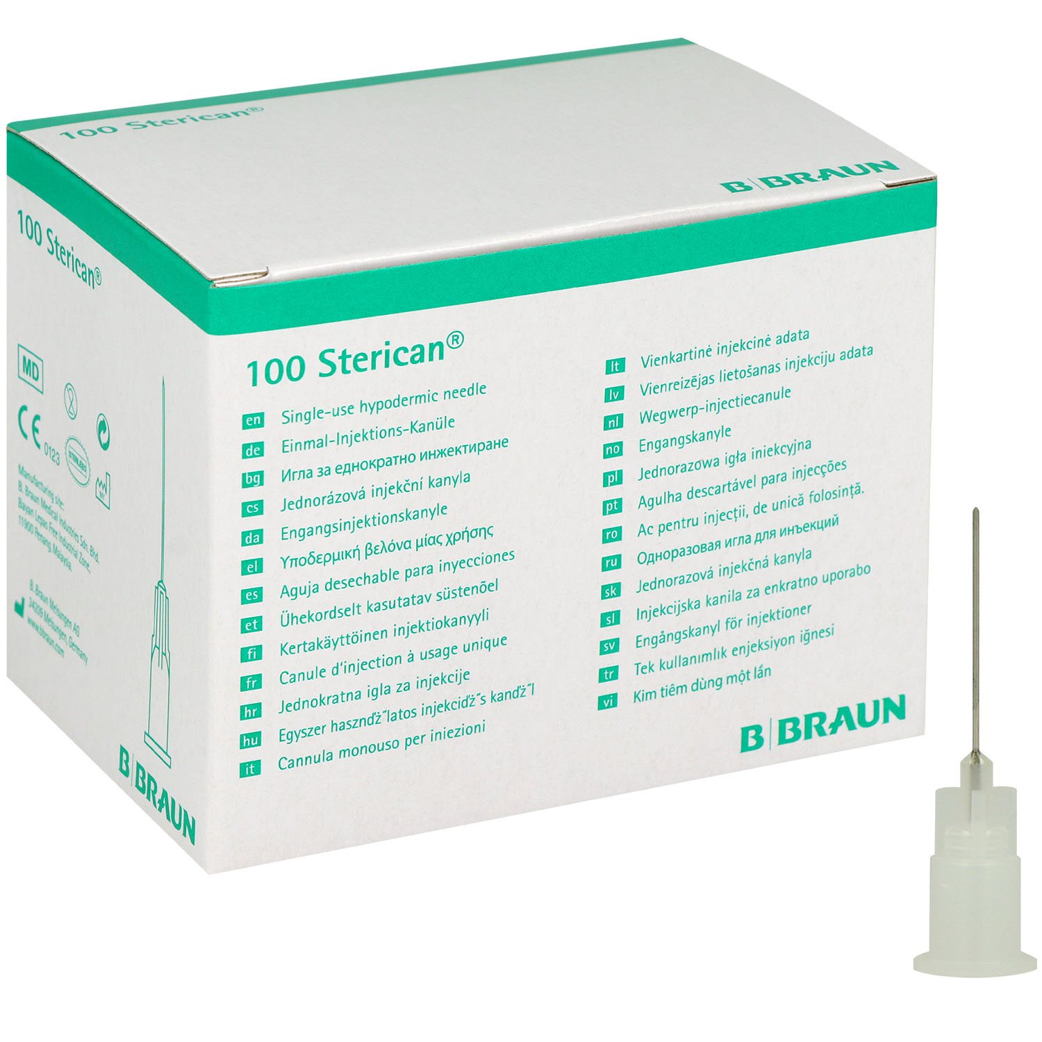 Sterican Gr. 20 27G grau 0.40x20mm - 100 Stück