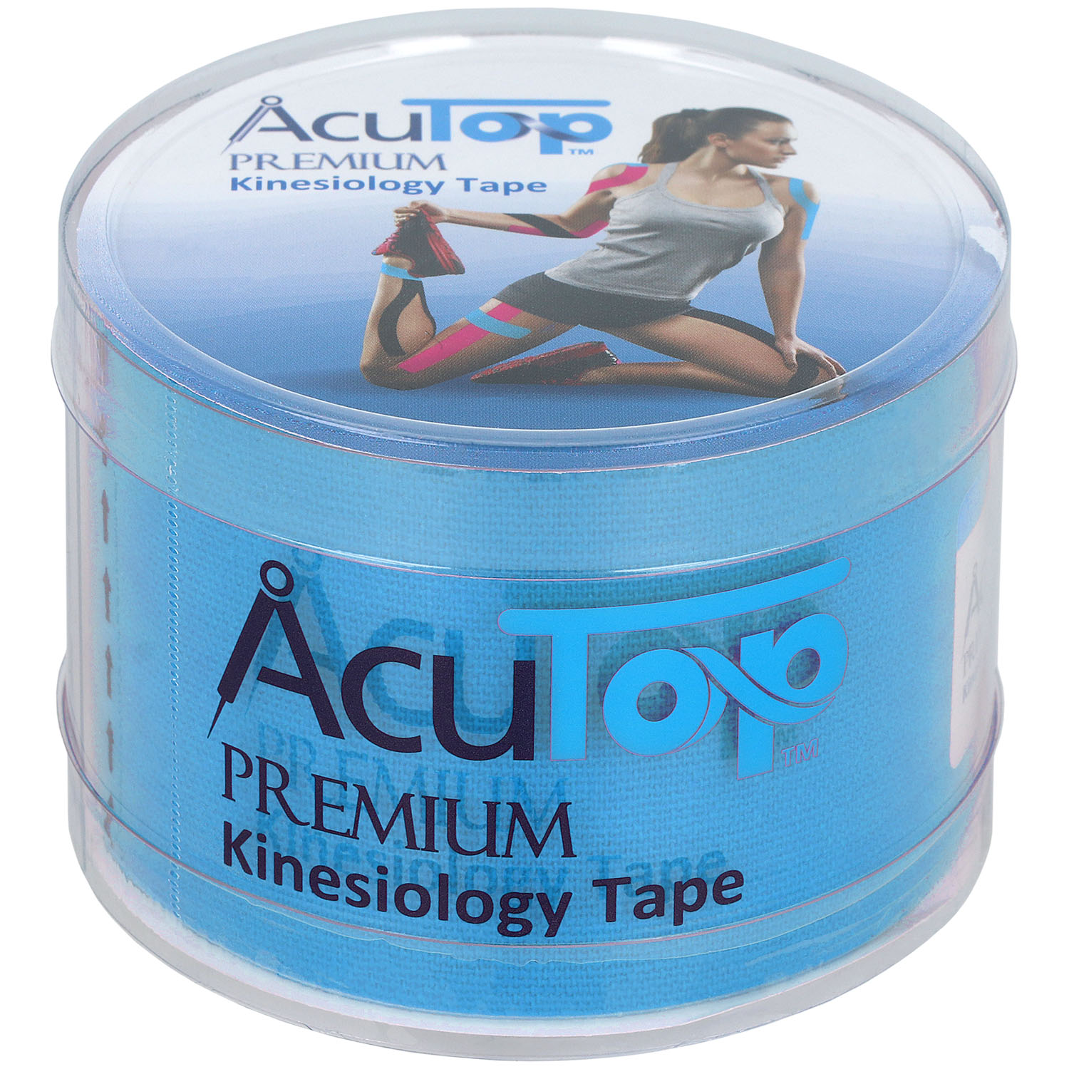 AcuTop Premium Kinesiology Tape 5 cm x 5 m - blau
