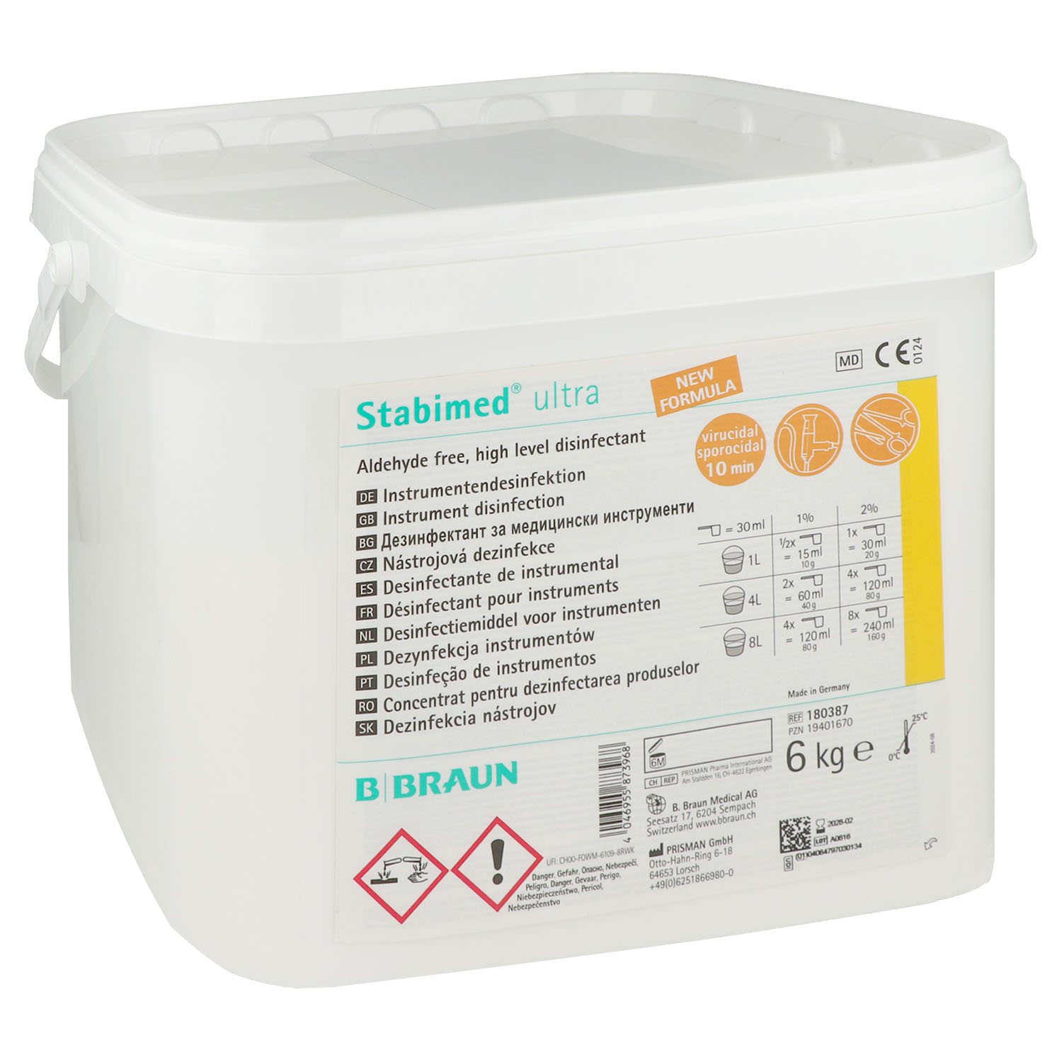Stabimed ultra Instrumentenreinigung und -desinfektionspulver