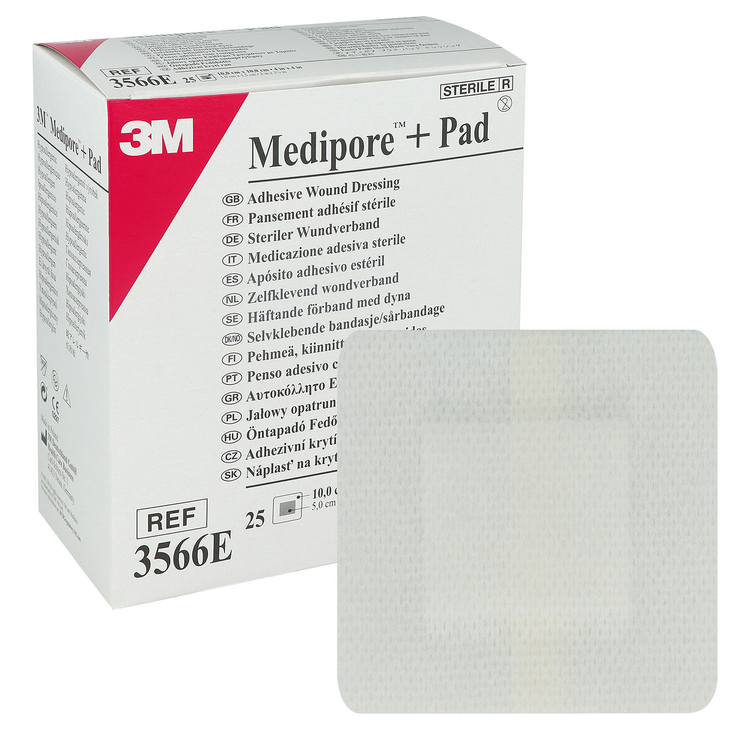 Medipore Plus Pad 10 x 10 cm - 25 Stück