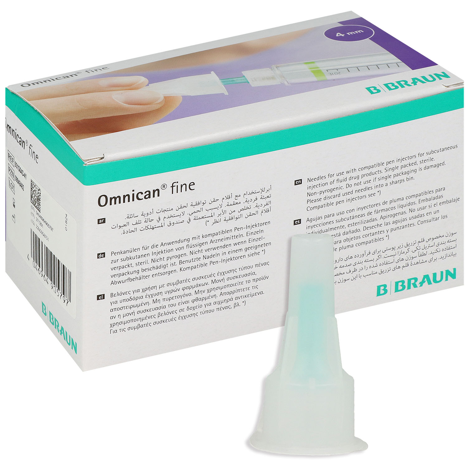 Omnican fine Penkanülen G31 x 4 mm - 100 St.