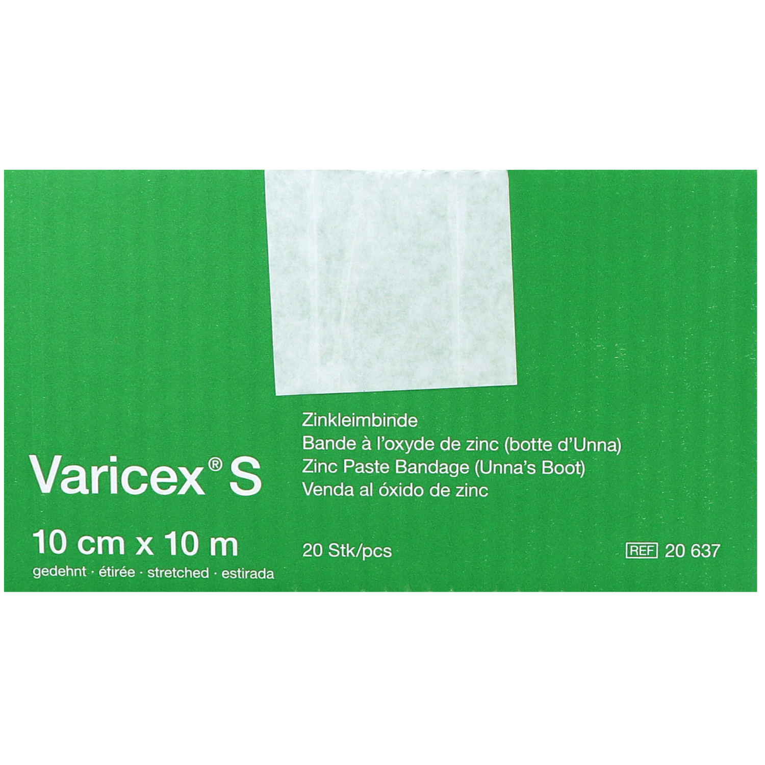 VARICEX S Zinkleimbinde von Lohmann & Rauscher