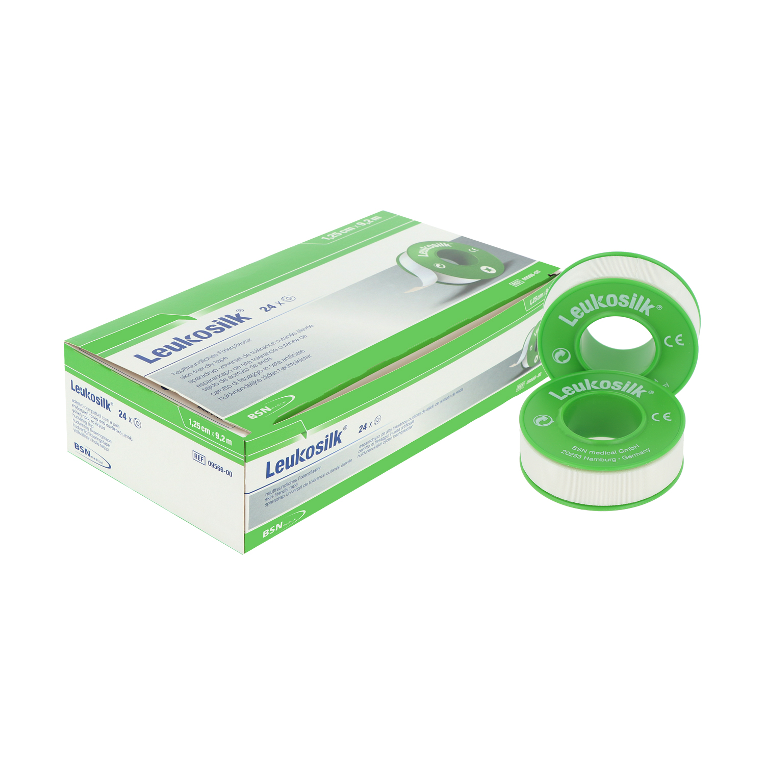 Leukosilk 1,25 cm x 9,2 m - 24 St. Fixierpflaster