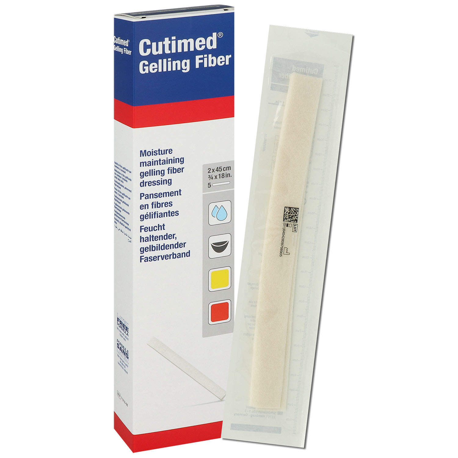 Cutimed Gelling Fiber gelbildende Tamponade