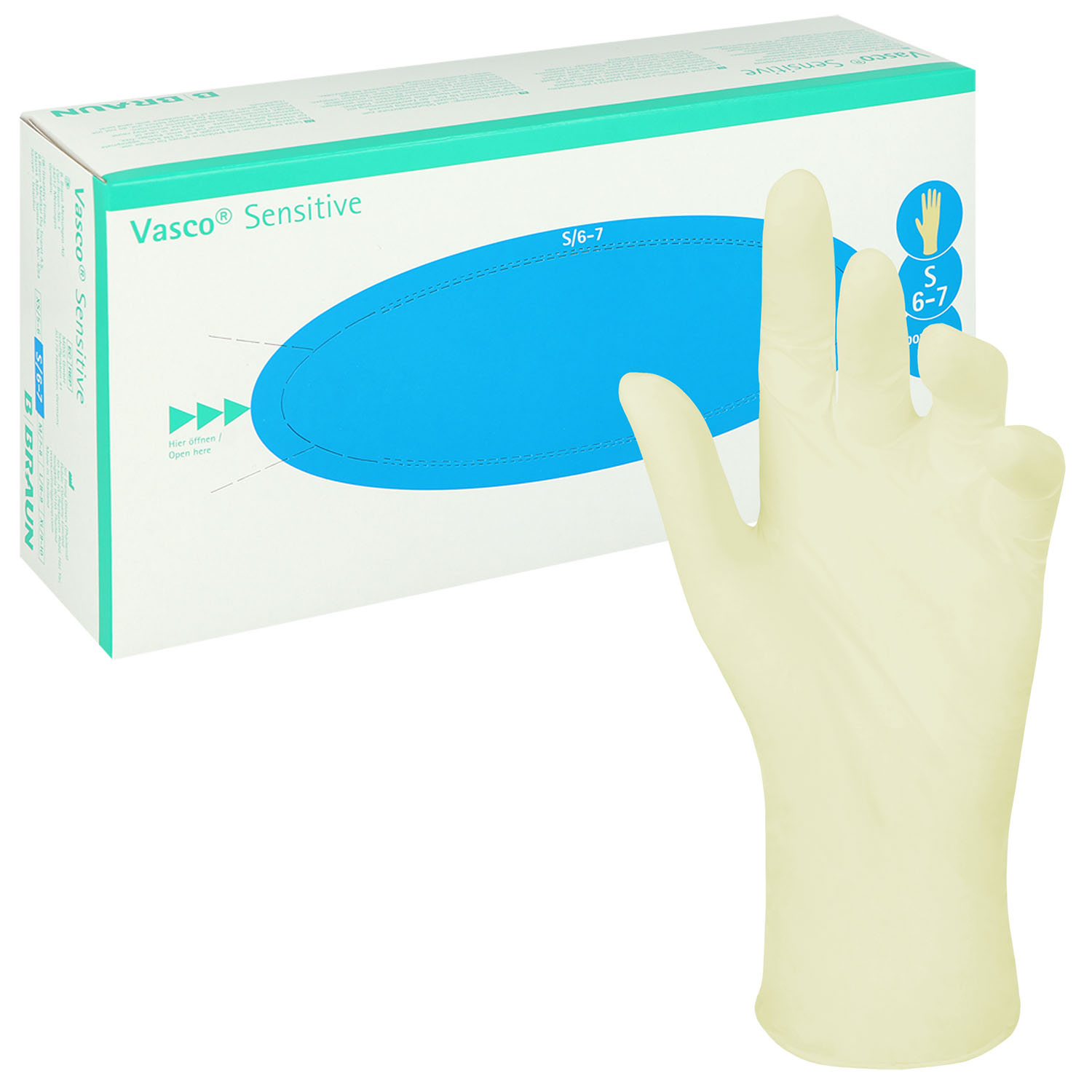 VASCO sensitive Untersuchungshandschuhe aus Latex