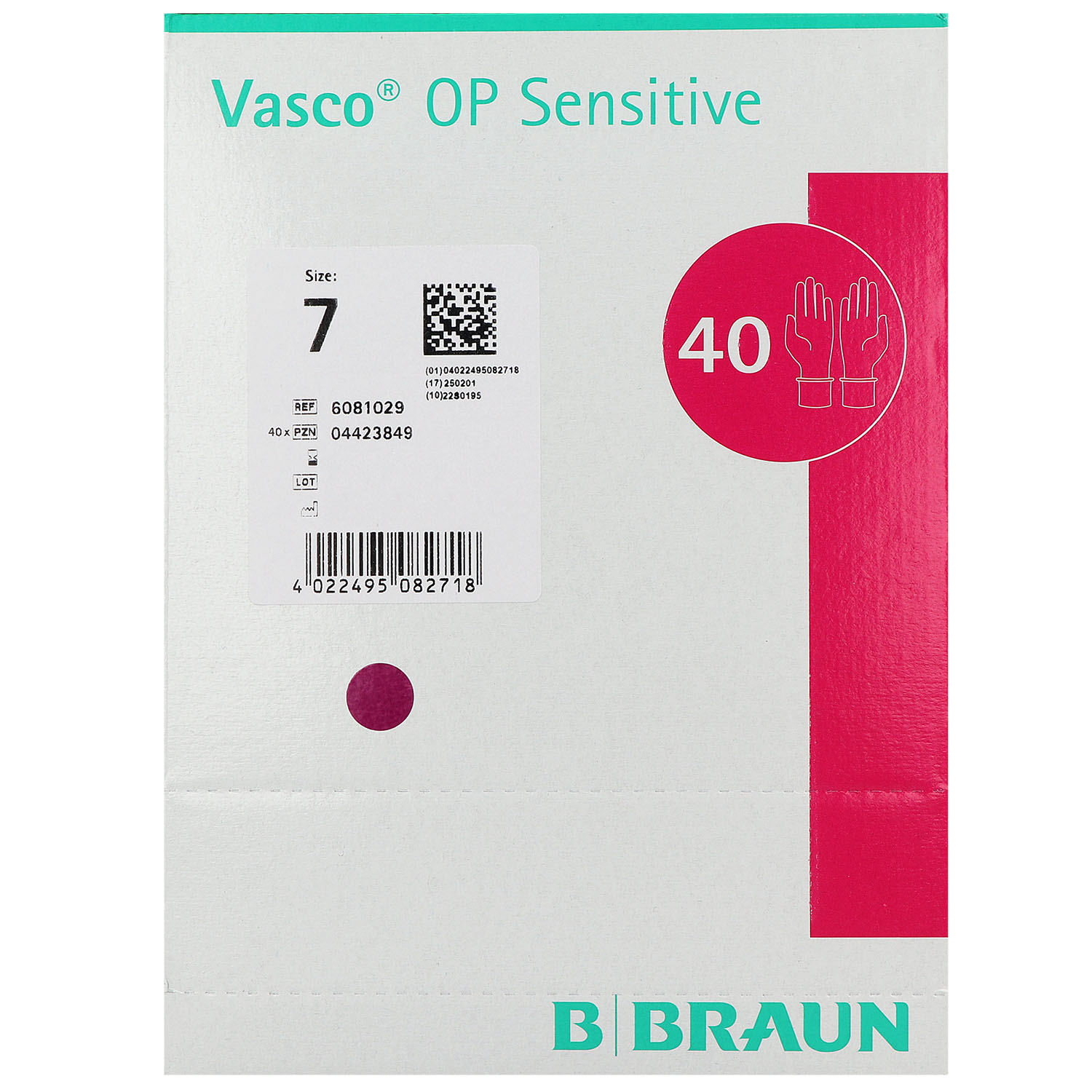 Vasco OP Sensitive, OP-Handschuhe, steril