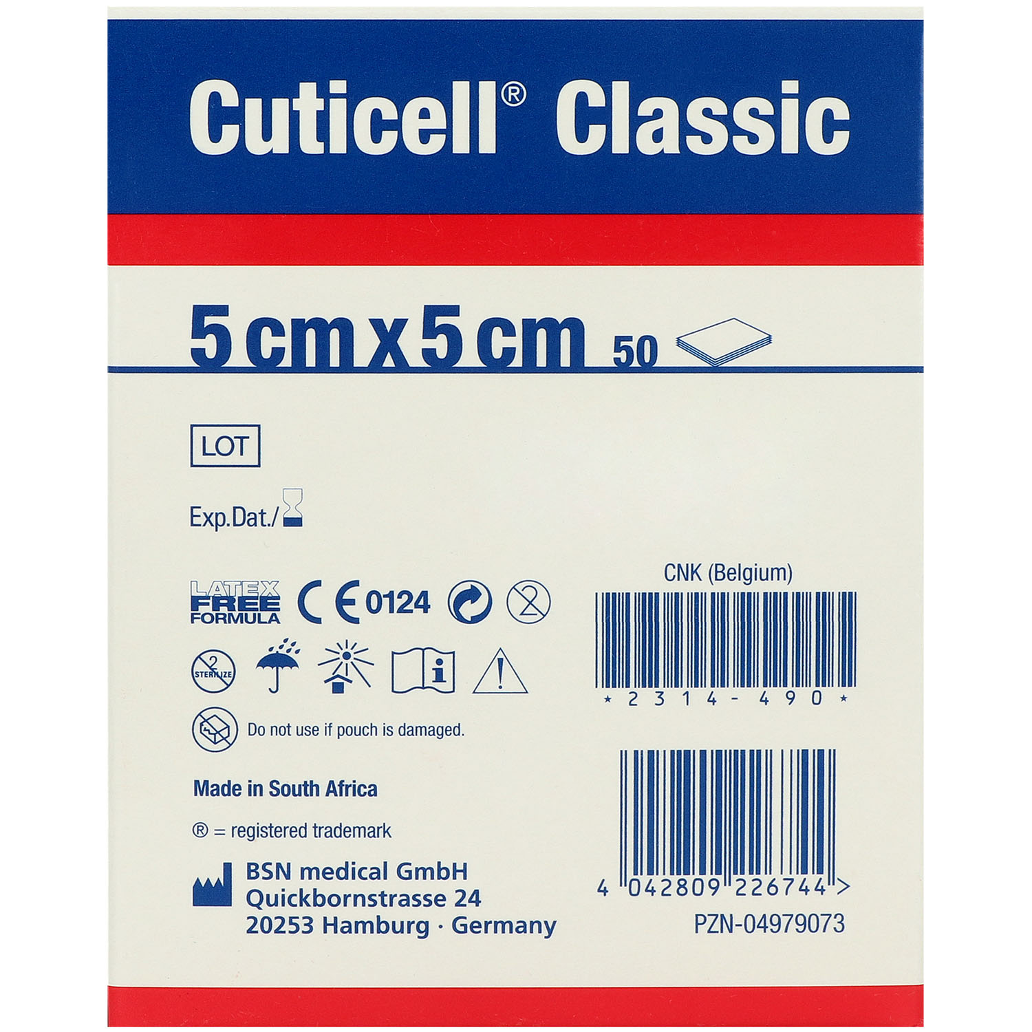 Cuticell Classic Wundgaze