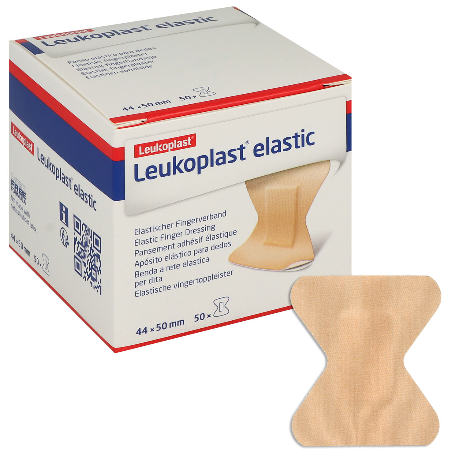 Leukoplast Elastic Fingerkuppenpflaster 4,4 x 5 cm - 50 St.