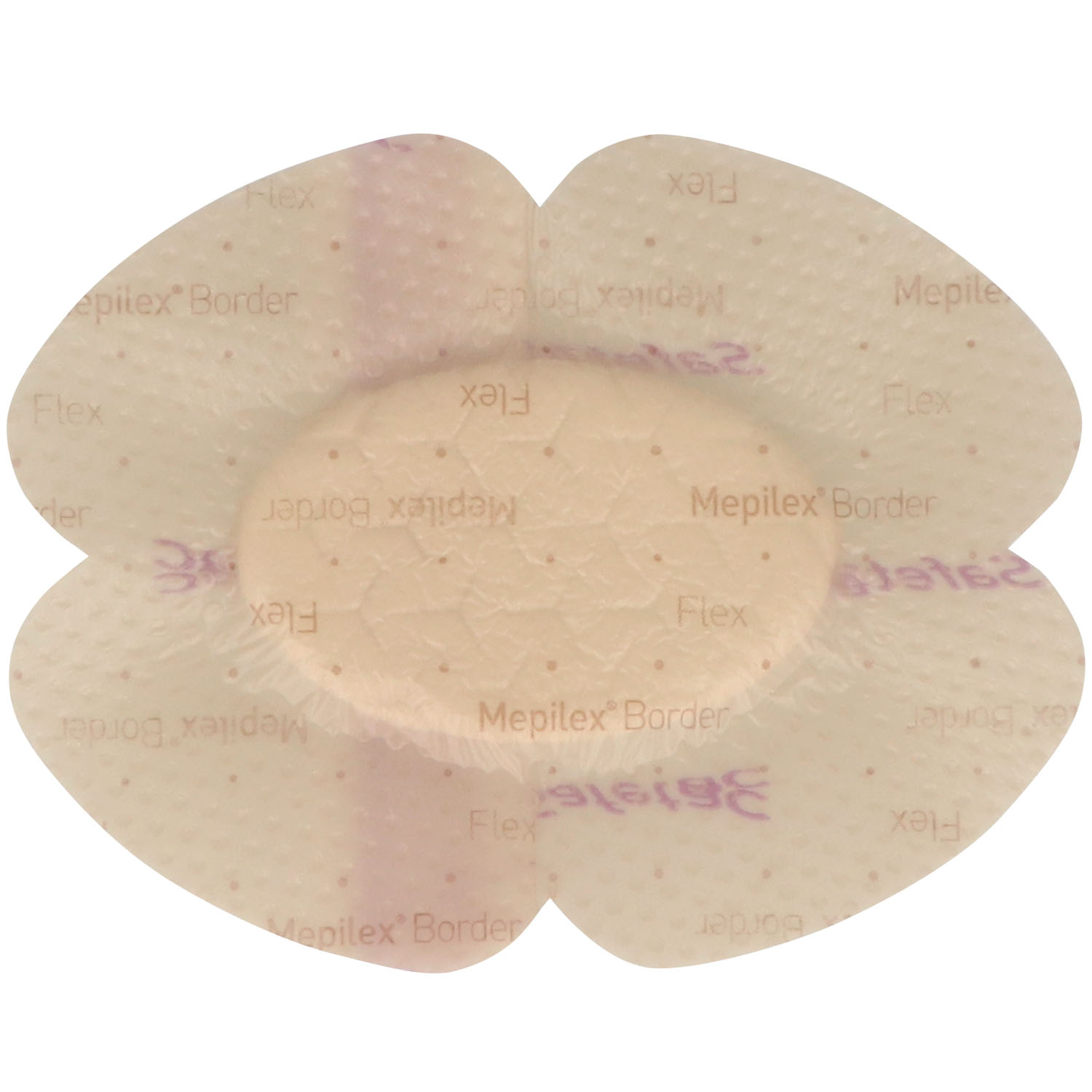 Mepilex Border Flex Oval haftend Schaumverband Mepilex Border Flex Oval haftend Schaumverband