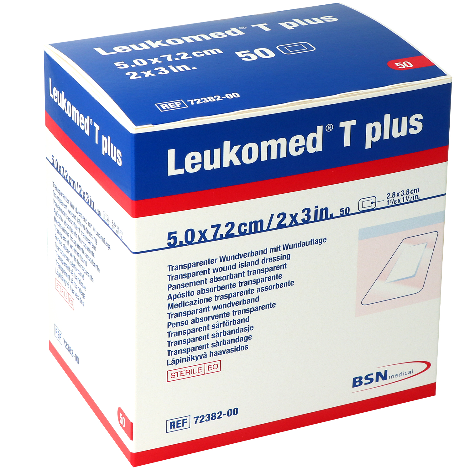 Leukomed T plus sterile Wundpflaster/Wundverband
