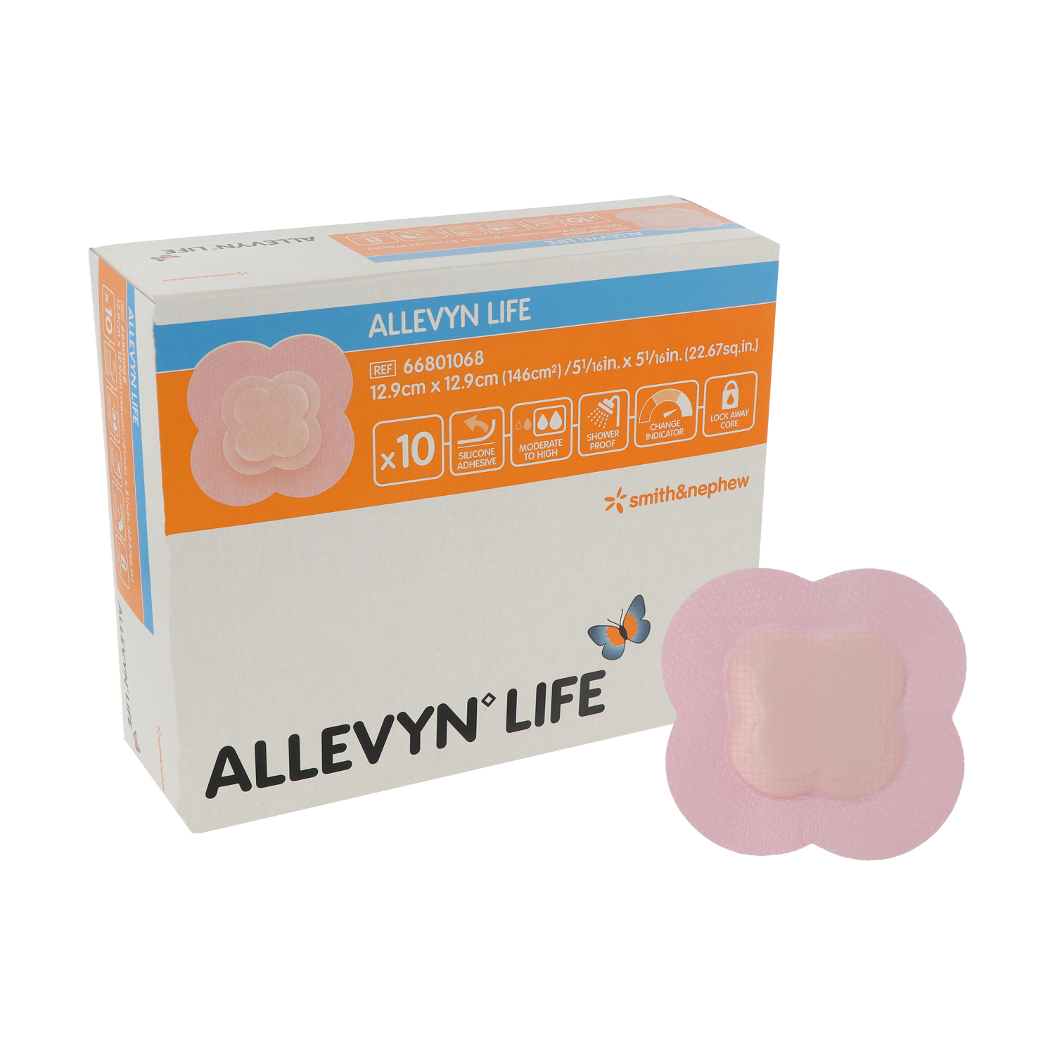 Allevyn Life 12,9 x 12,9 cm (10 St.) Schaumverband