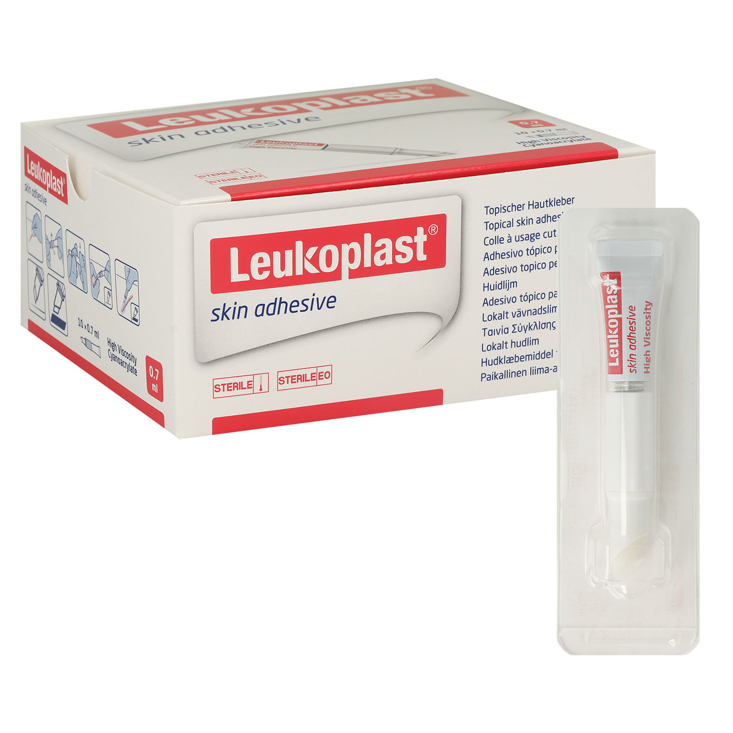 Leukoplast skin adhesive topischer Hautkleber