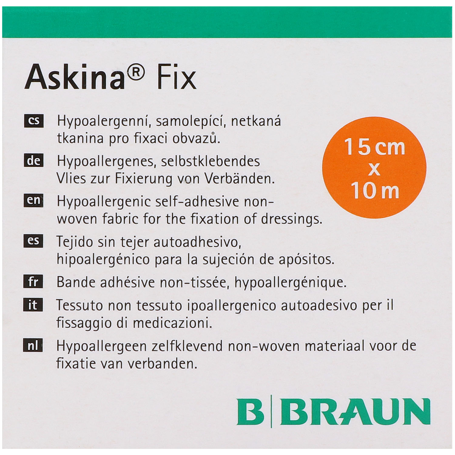 ASKINA Fix Fixiervlies hypoallergen