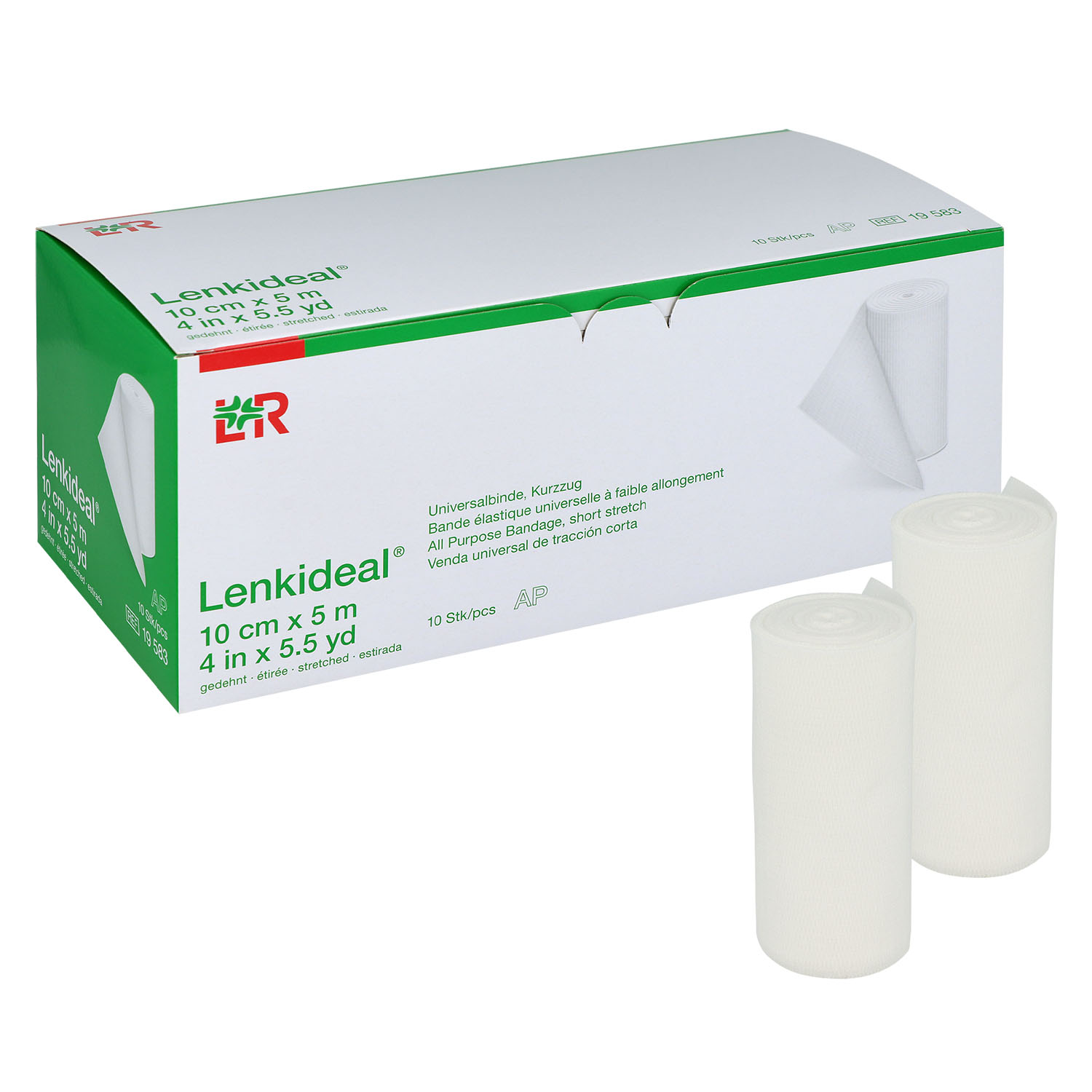 Lenkideal Idealbinde 10 cm x 5 m - 10 Stück