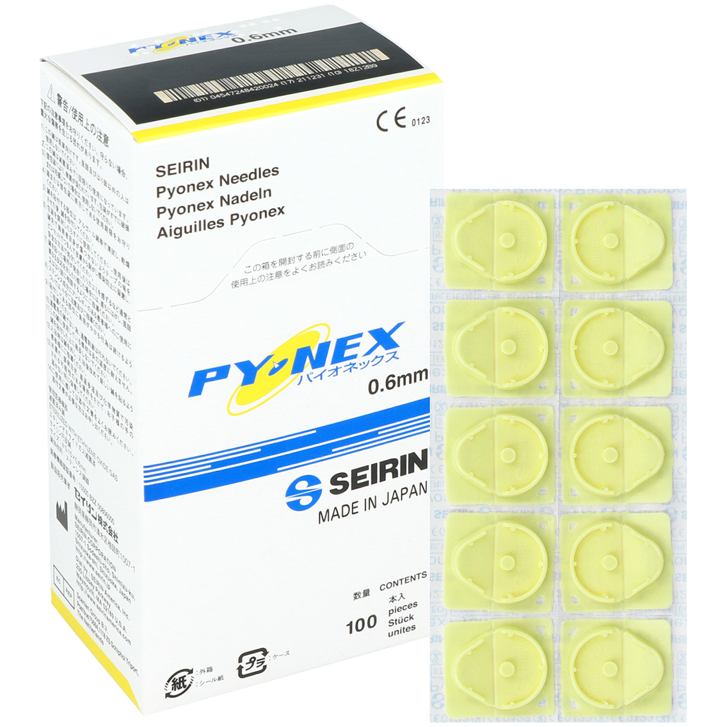 Seirin New Pyonex Akupunkturnadel, Langzeitnadel