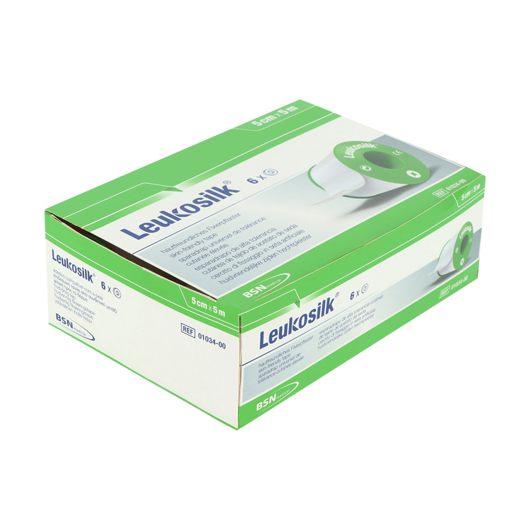 Leukosilk Fixierpflaster, Rollenpflaster