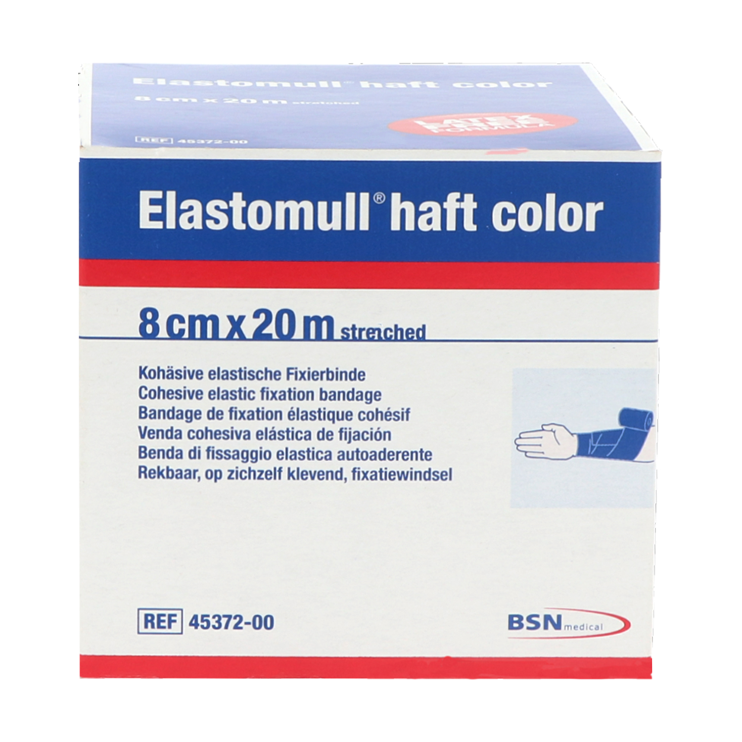 Elastomull Haft Color farbige Fixierbinde