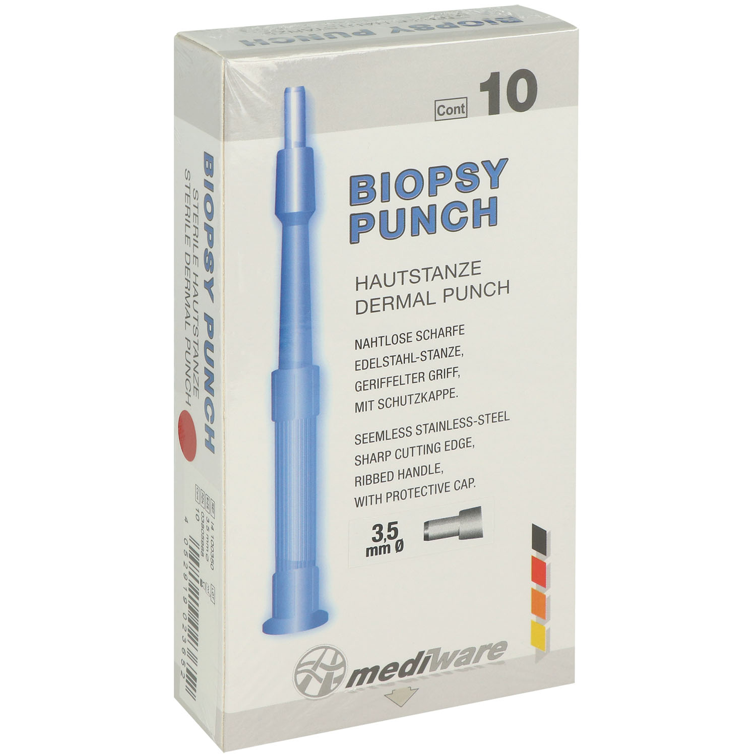 Biopsy Punch Hautstanze Mediware steril