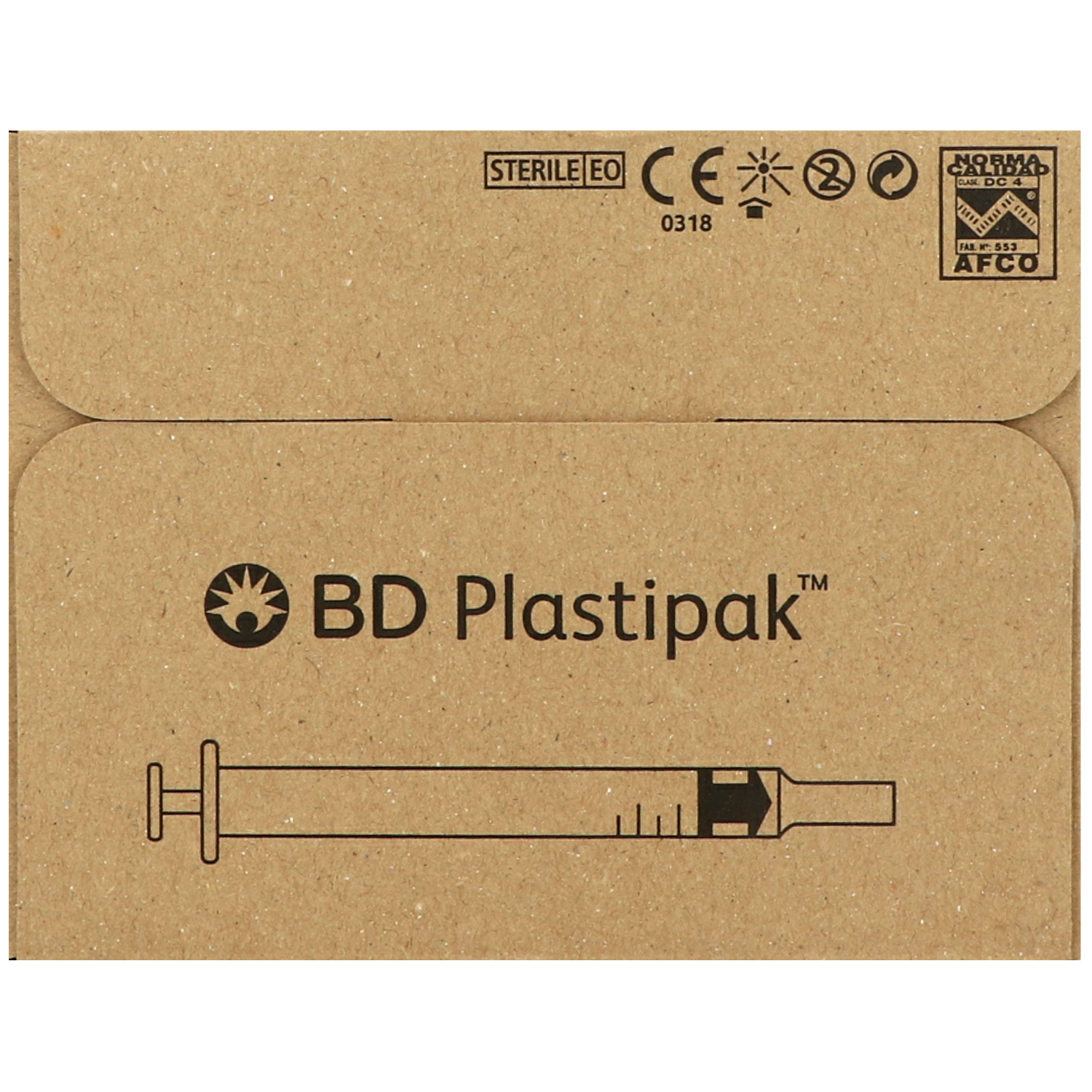 BD Plastipak Tuberkulinspritze - 120 Stück