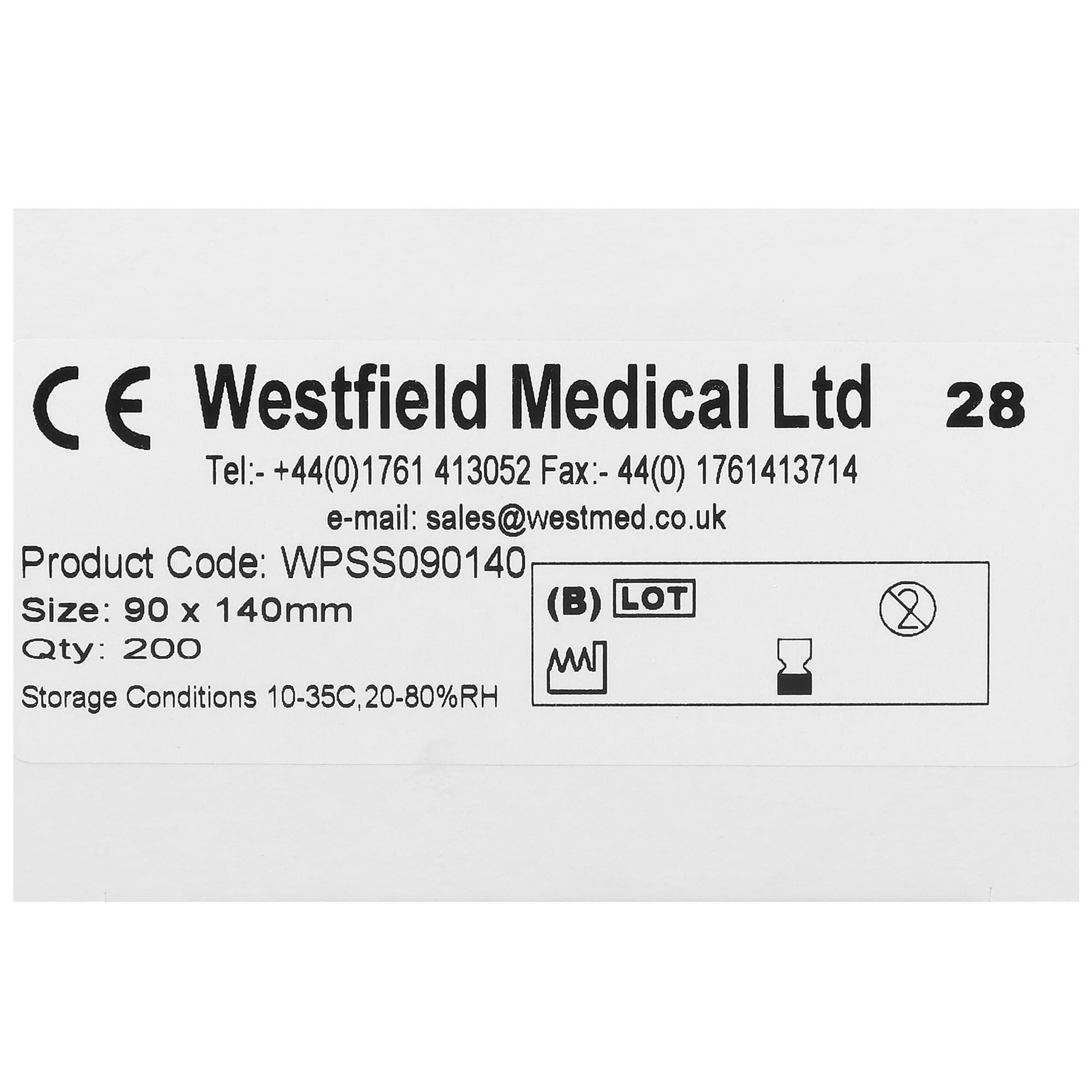 Steri-Beutel selbstklebend