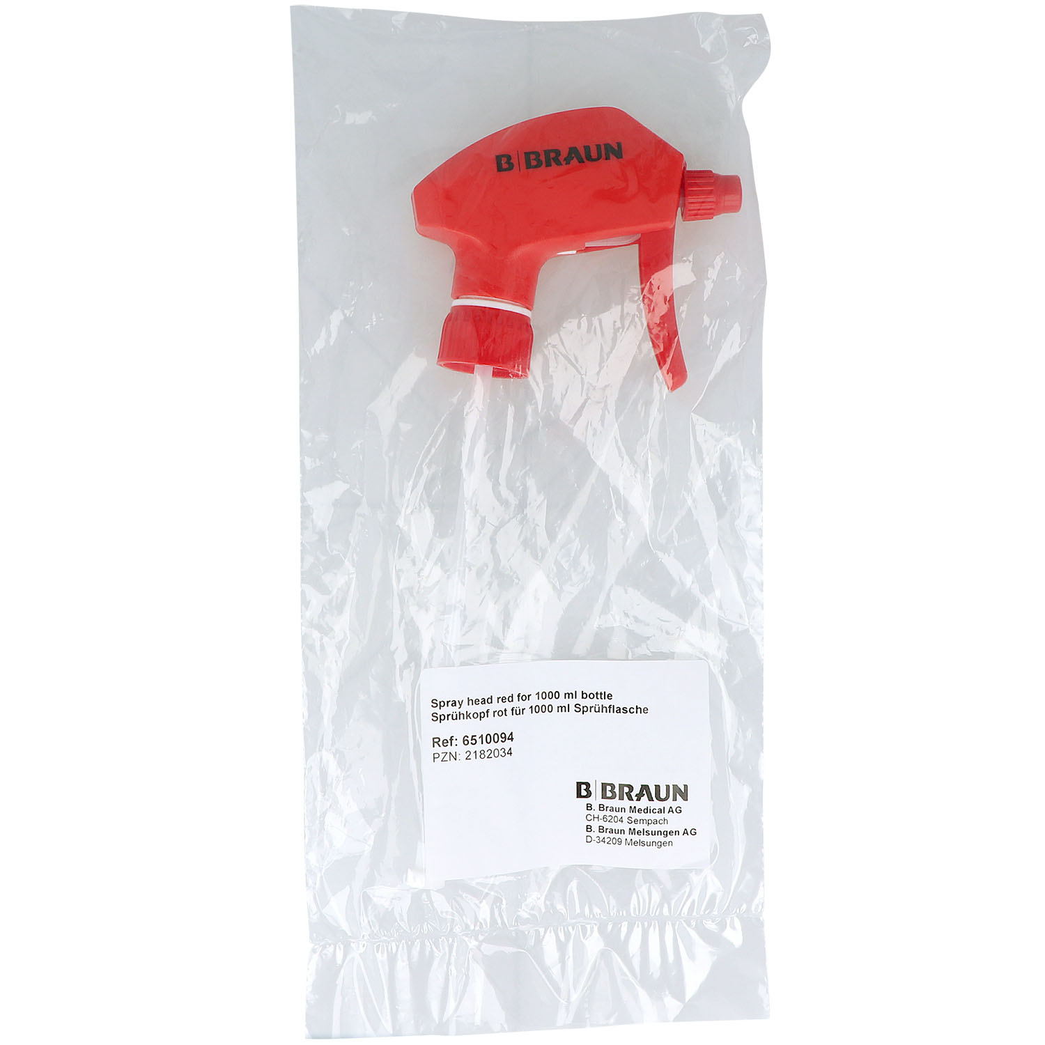 Sprühkopf für Meliseptol rot
