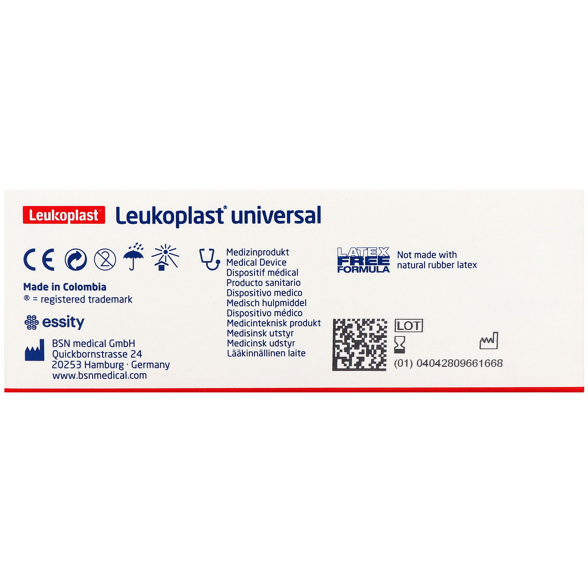 Leukoplast Universal Strips, Wundpflaster, wasserabweisend