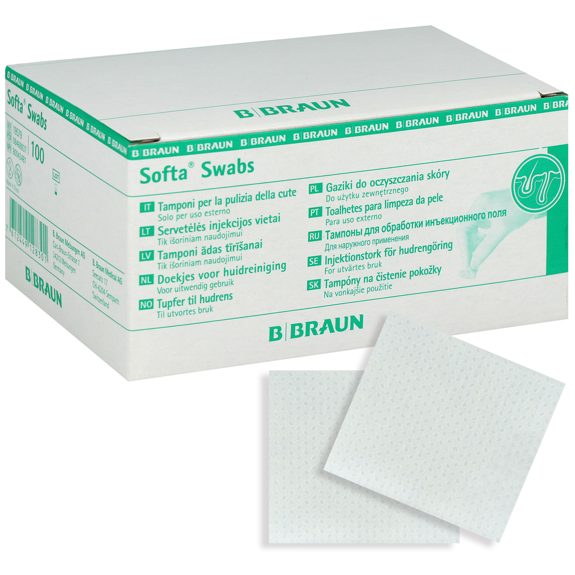 Softa Swabs Alkoholtupfer - 100 Stück